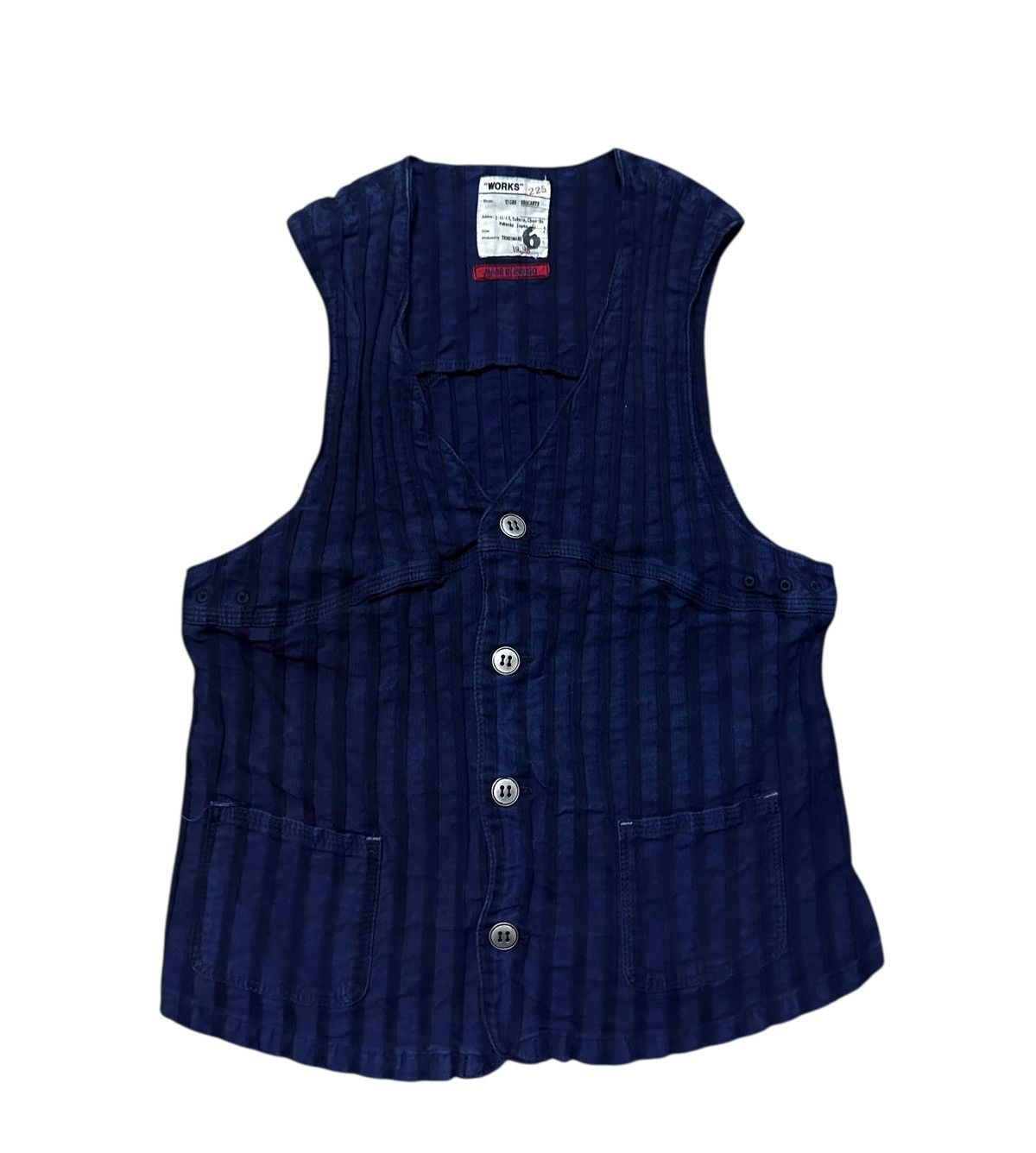 Le TIGRE Tigre indigo vest Size US XS / EU 42 / 0 - 1 Thumbnail
