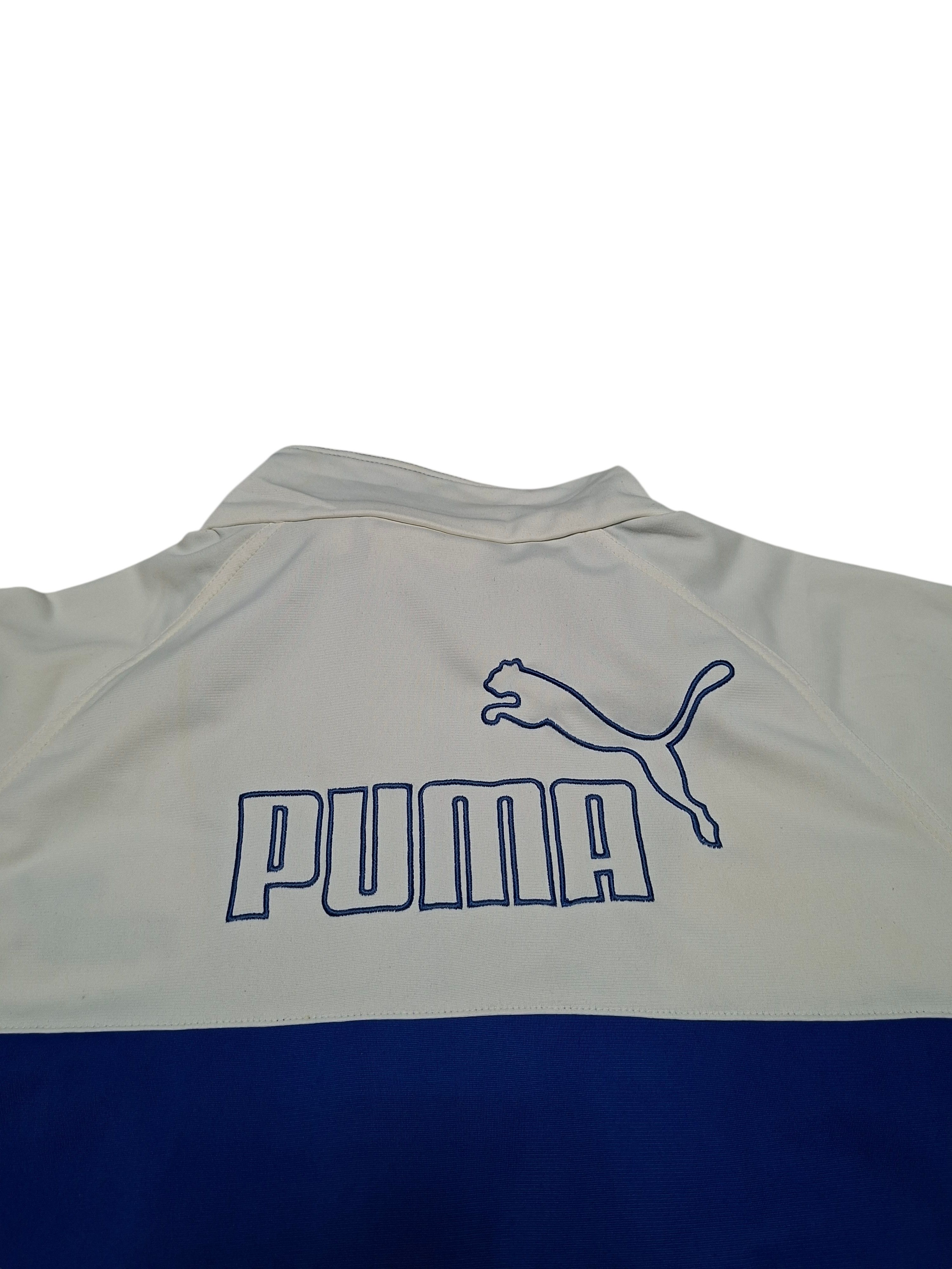 Puma Puma vintage oversize big logo soccer track jacket Size US L / EU 52-54 / 3 - 3 Thumbnail