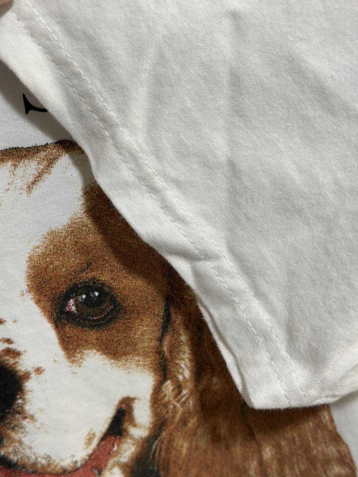 Vintage Vintage Blue Wave Cocker Spaniel Faded Tee Size US L / EU 52-54 / 3 - 6 Thumbnail