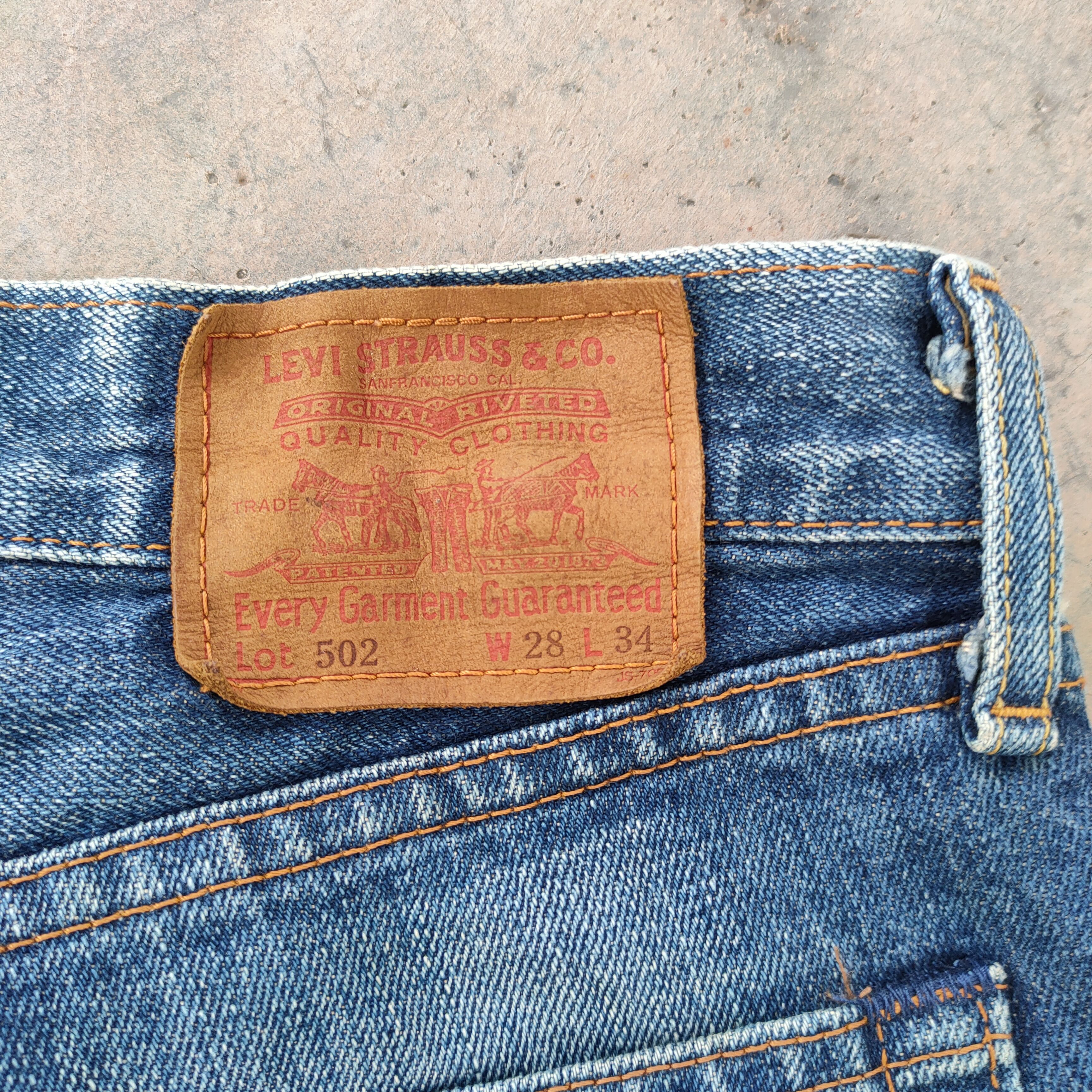Levi's Vintage Clothing W28 VINTAGE LEVI'S 502 FADED JEANS DENIM PANTS Size US 28 / EU 44 - 15 Thumbnail