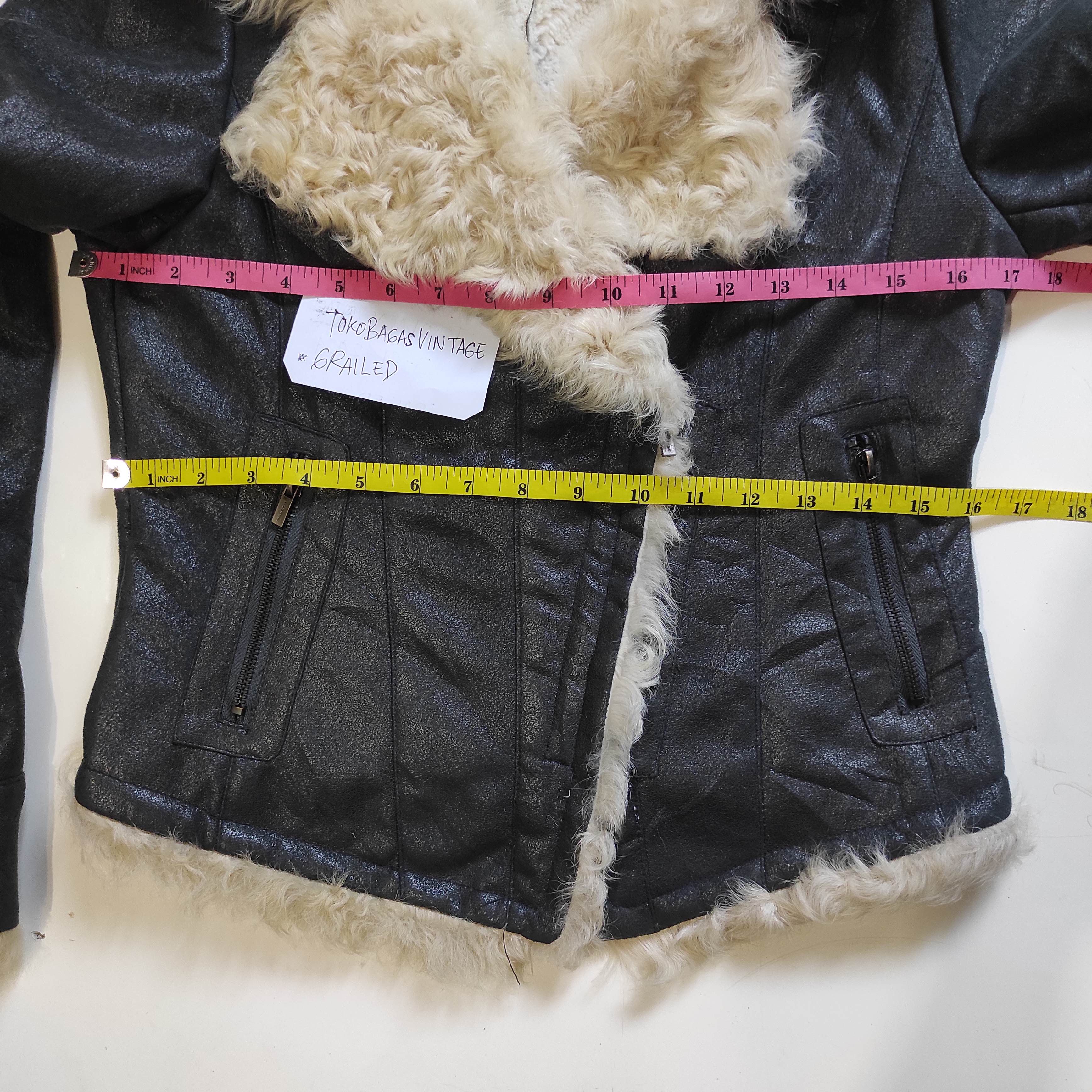 If Six Was Nine Sweet SOUP Fur Jacket ifsixwasnine lgb Style Size S / US 4 / IT 40 - 18 Thumbnail