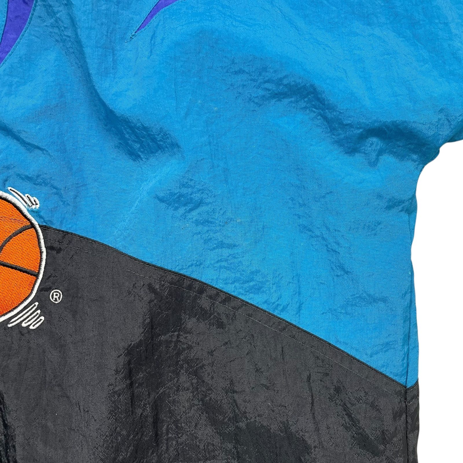 NBA VTG 90s CHARLOTTE HORNETS APEX ONE FULL ZIP PUFFER JACKET XL Size US XL / EU 56 / 4 - 12 Thumbnail