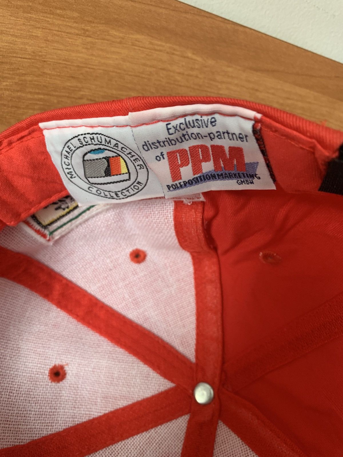 Ferrari × Formula 1 × Vintage 1998 Vintage Formula 1 Ferarri x Michael Schumacher Cap Size ONE SIZE - 3 Thumbnail