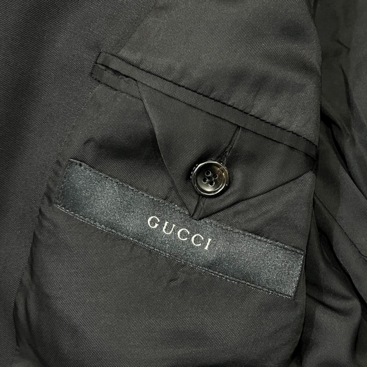 Gucci GUCCI TOM FORD 3 Button Tailored Jacket & Pants Set-Up Size 48R - 7 Thumbnail