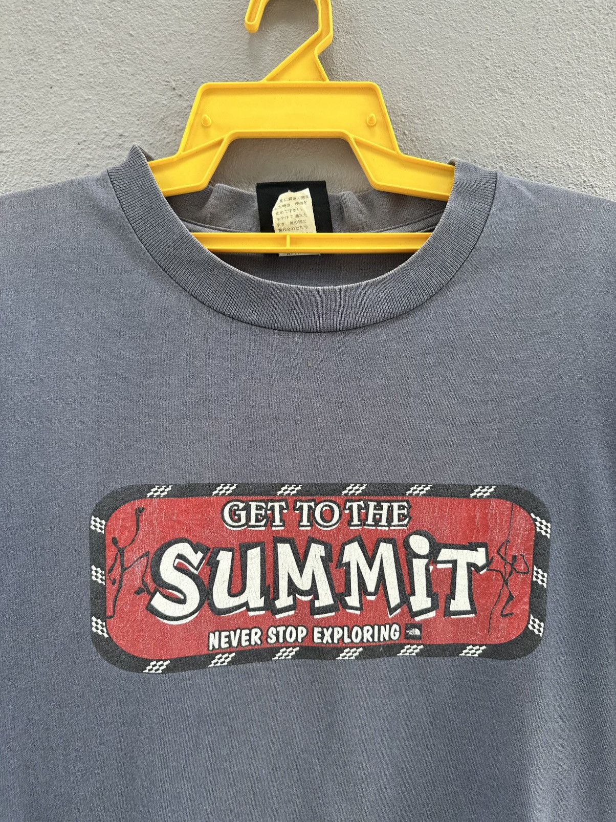 The North Face Thrashed Vintage TNF Rock Solid Summit Faded Tee Size US M / EU 48-50 / 2 - 2 Thumbnail