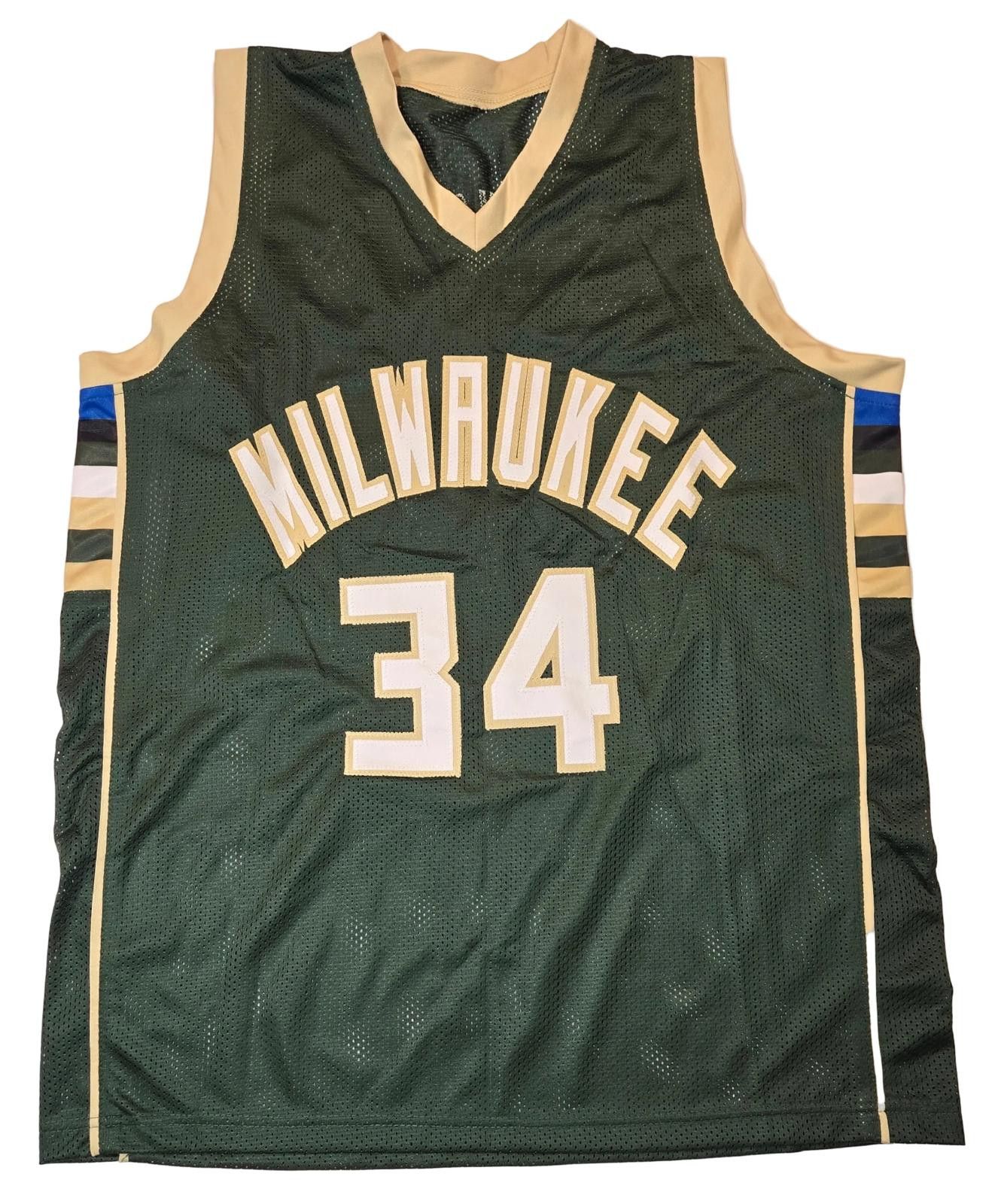 Other Giannis Antetokounmpo Milwaukee Bucks Basketball Jersey coa Size ONE SIZE - 3 Thumbnail