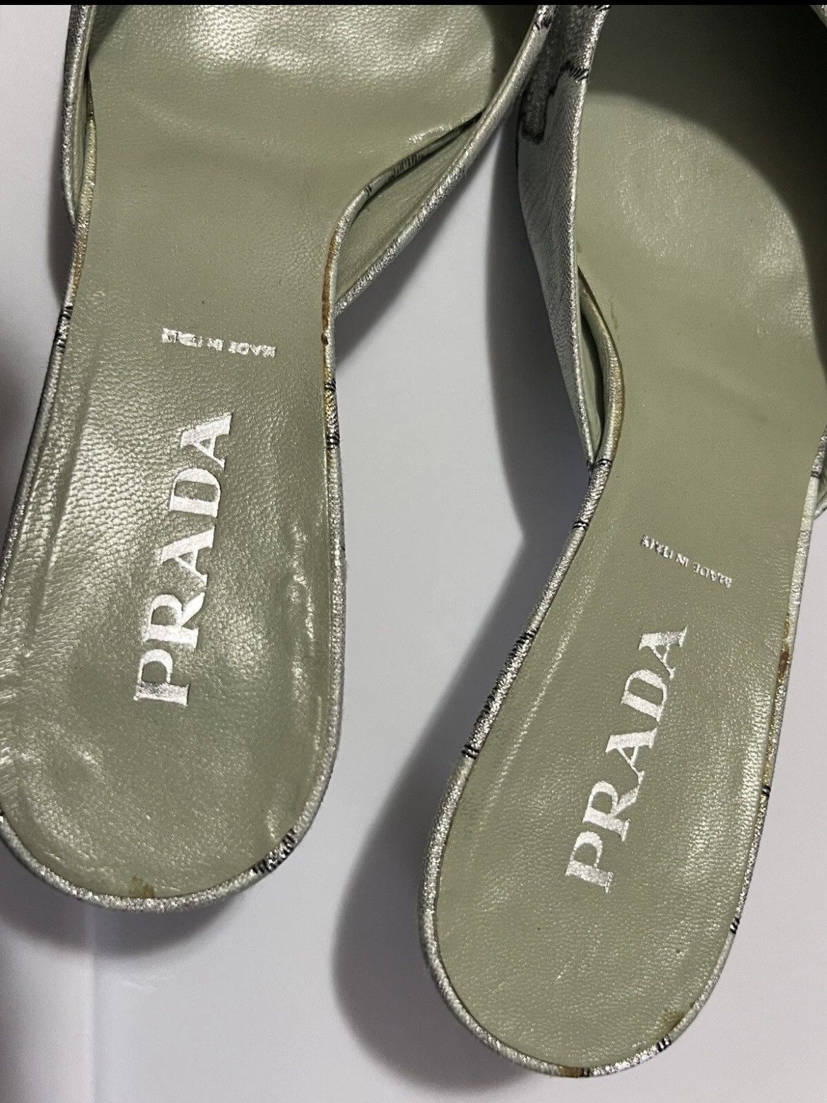 Prada 2003 vintage prada kitten mule Size US 6 / IT 36 - 4 Thumbnail