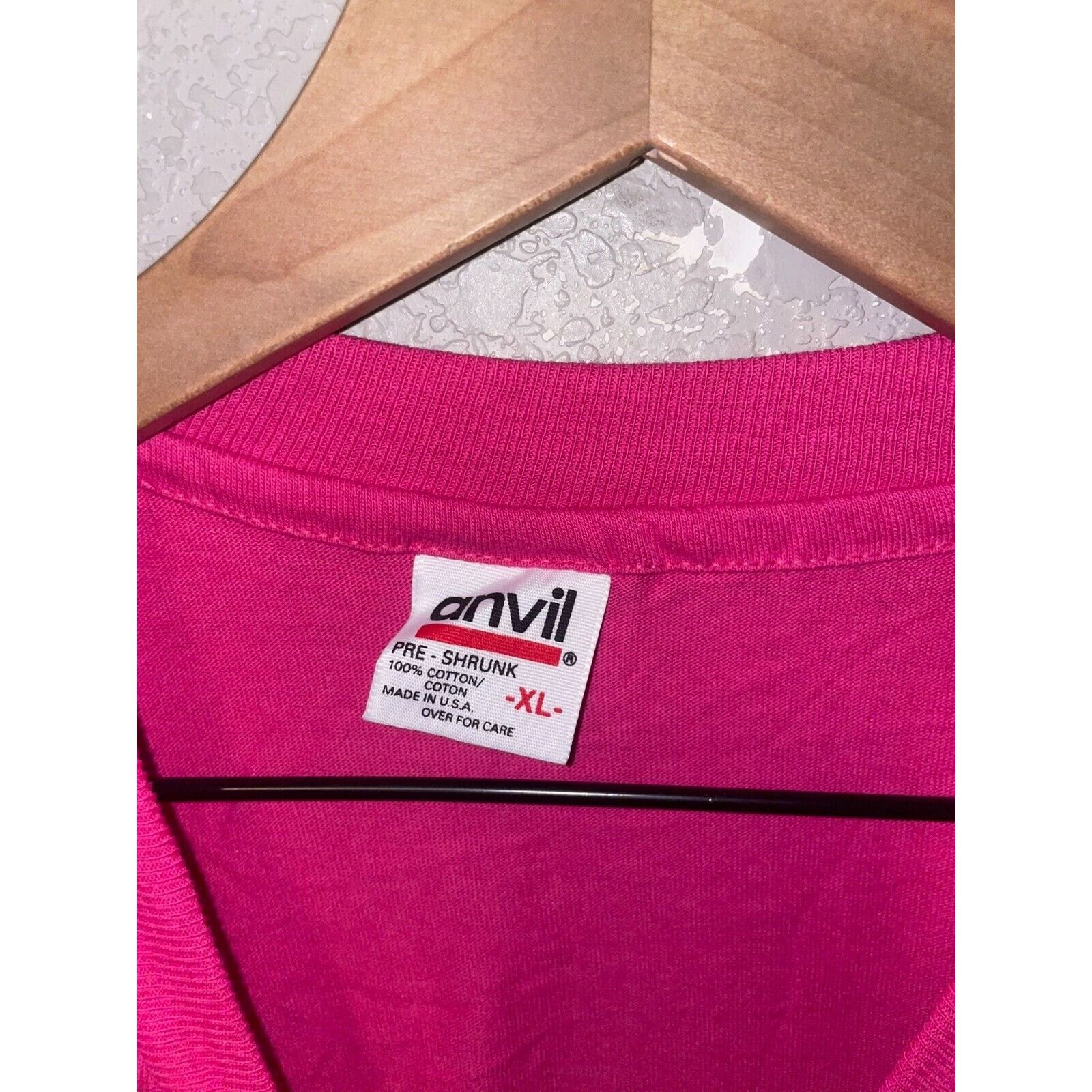 Anvil Vintage Minnesota Wildflower Shirt Flower Pink Tee 90s VTG X Size US XL / EU 56 / 4 - 7 Thumbnail