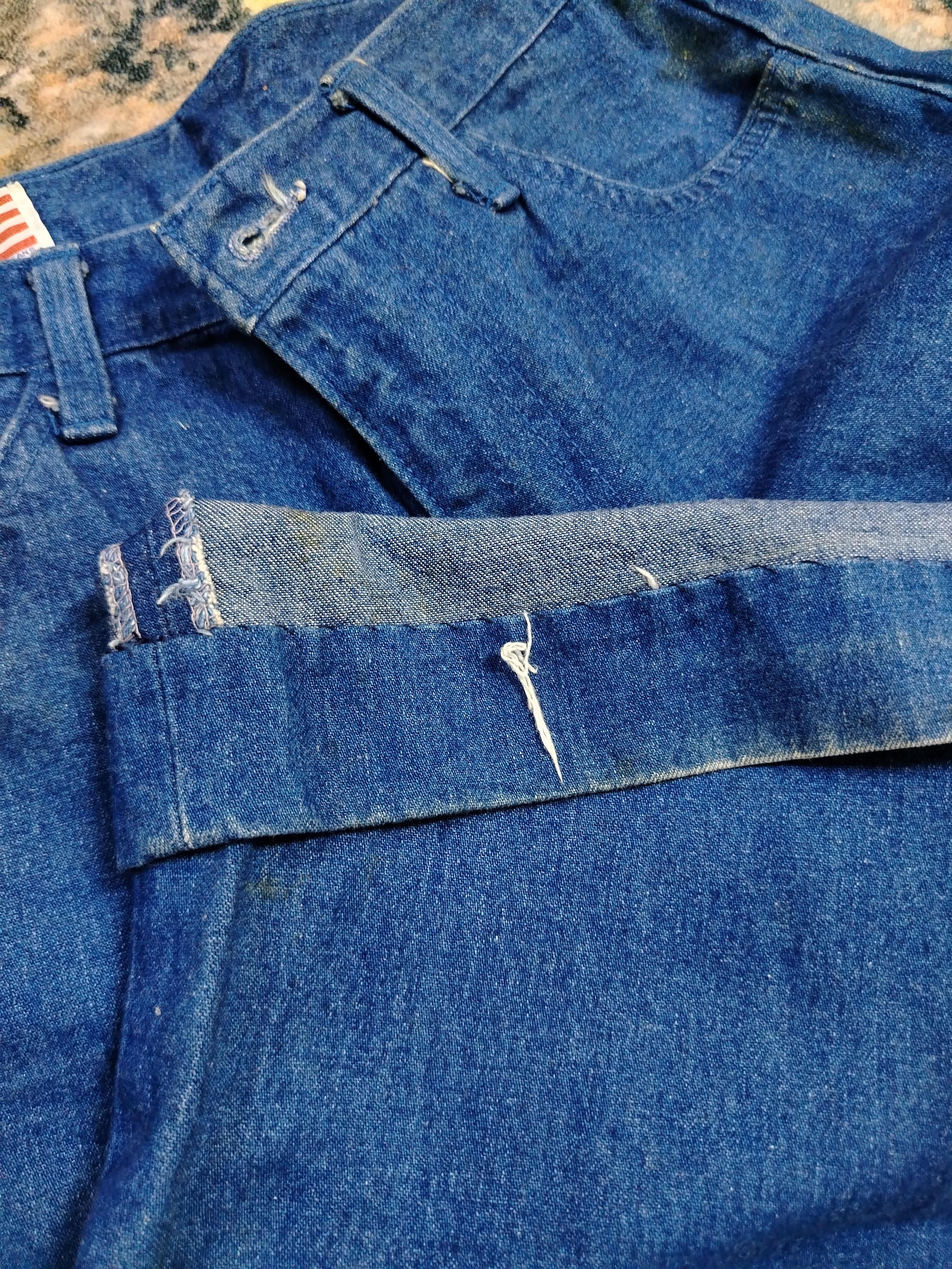 Vintage Vintage Bobson Bell Bottom jeans Size 29" - 3 Thumbnail