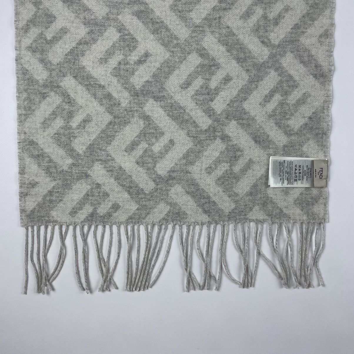Fendi Fendi Monogram Cashmere Scarf Size ONE SIZE - 6 Thumbnail
