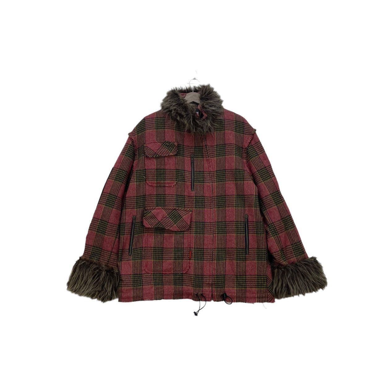 Other Shinji Abe Detachable Faux Furr Asymmetrical Zip Size US M / EU 48-50 / 2 - 7 Thumbnail
