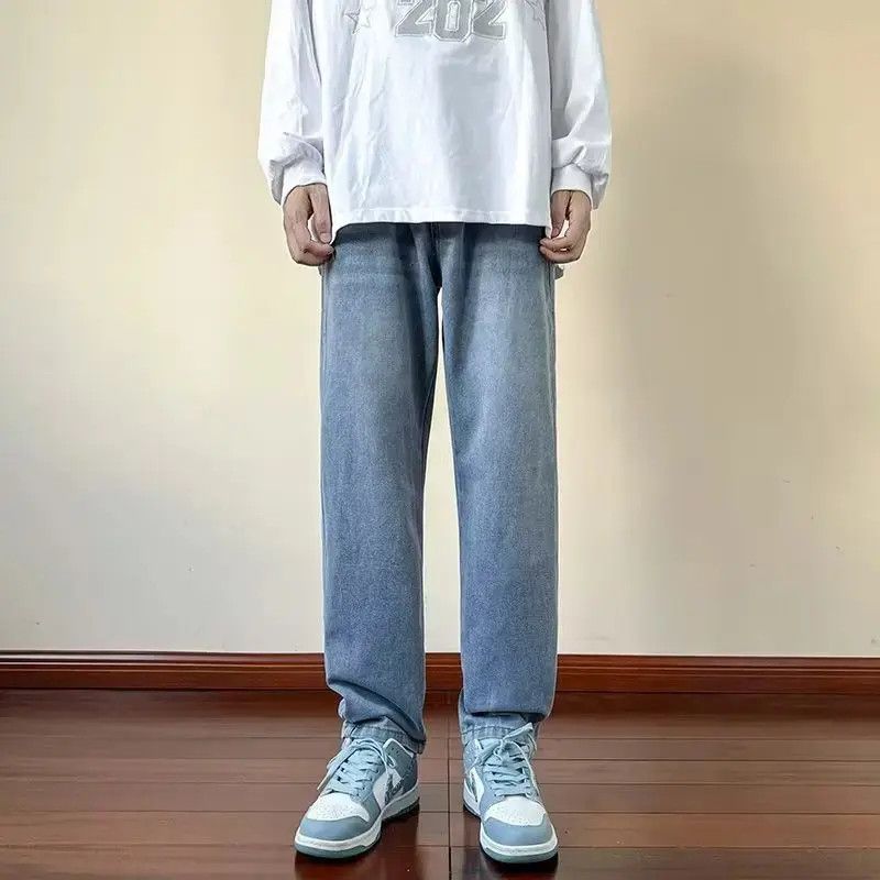 Japanese Brand Straight and loose wide leg jeans Size US 32 / EU 48 - 1 Thumbnail