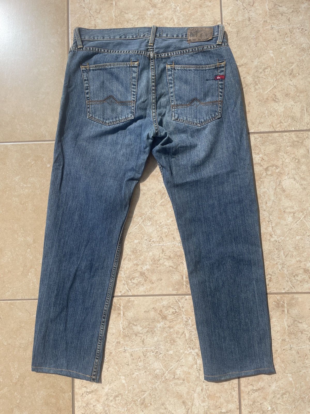 Quiksilver *VINTAGE* QUIKSILVER JEANS ~QUIKJEAN LINE~ Size US 33 - 1 Thumbnail