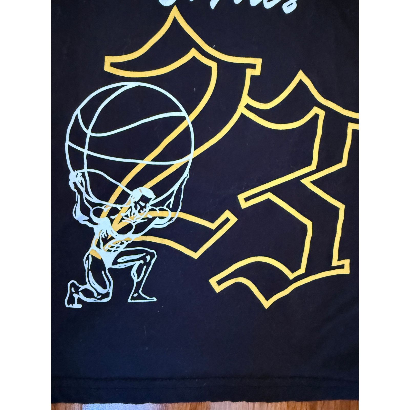 Los Angeles Apparel NBA Los Angeles Lakers black T-shirt Size US L / EU 52-54 / 3 - 7 Thumbnail