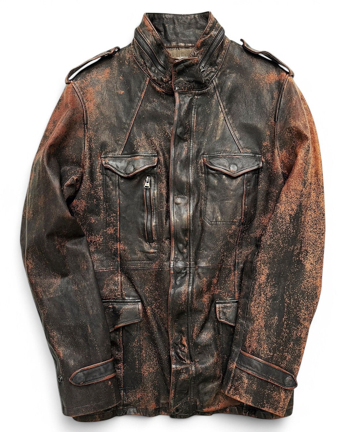 Yohji Yamamoto Yohji Yamamoto 6.1 The Men Leather Jacket AW