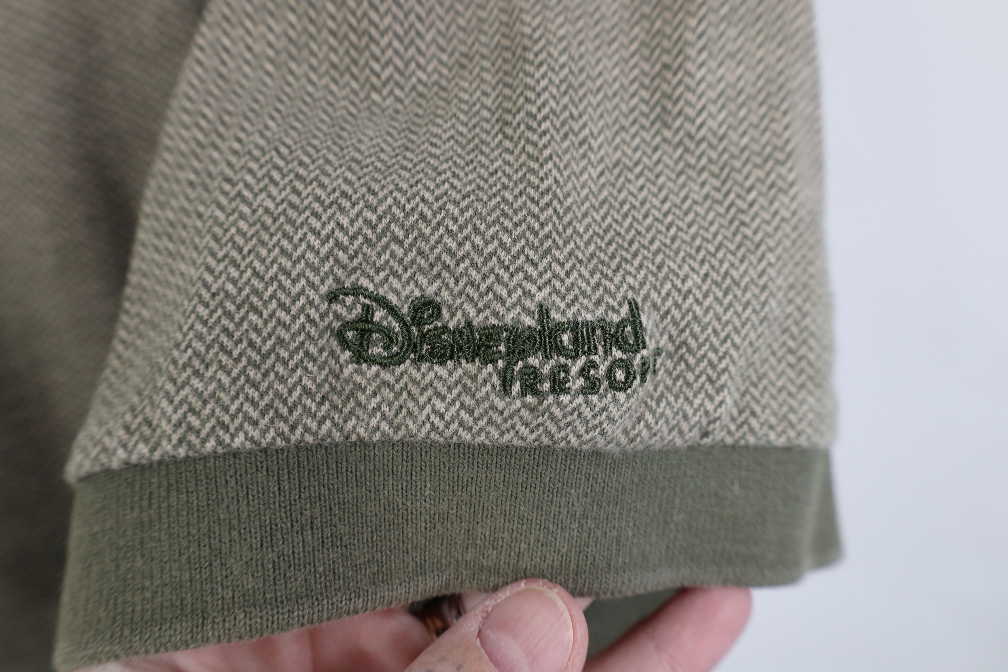 Disney Vintage 90s Y2K Disneyland Resort Mickey Mouse Polo Size US L / EU 52-54 / 3 - 4 Thumbnail