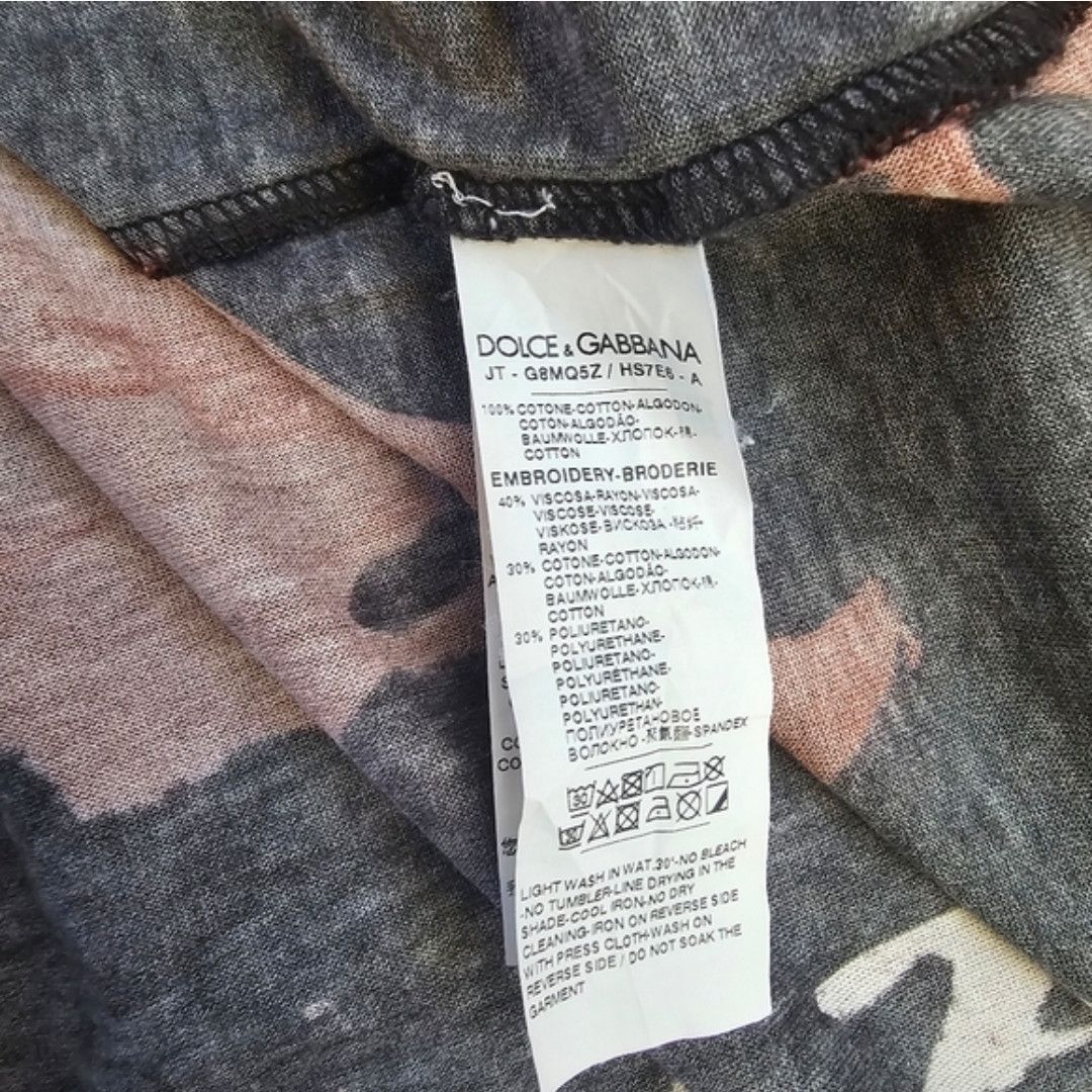 Dolce & Gabbana Dolce & Gabbana Multi-Color Tshirt Size 54/L Size US L / EU 52-54 / 3 - 8 Thumbnail