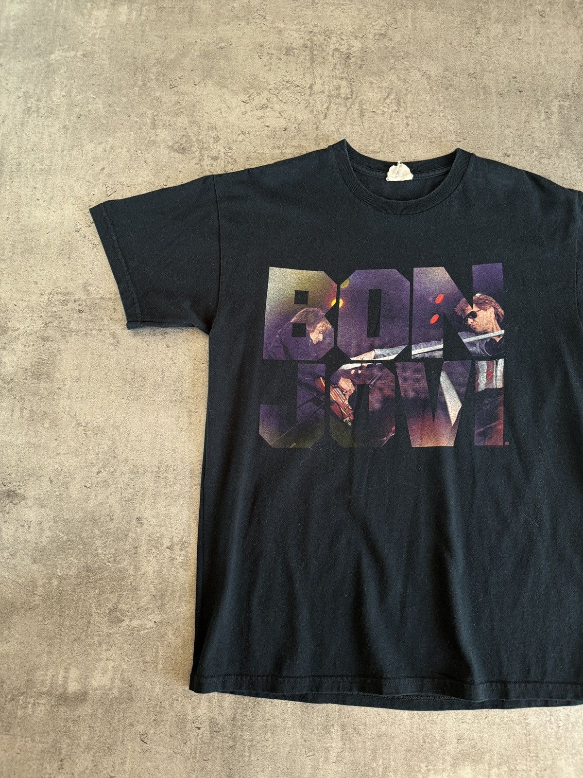 Band Tees × Bon Jovi × Vintage Bon Jovi Vintage 00s 2013’ Licensed Tees Boxy Rock Metal Size US M / EU 48-50 / 2 - 3 Thumbnail