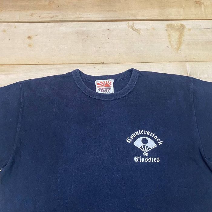 Japanese Brand × Samurai Jeans B129. SAMURAI JEANS X COUNTERATTACK JAPAN CUSTOM TEE Size US L / EU 52-54 / 3 - 3 Thumbnail
