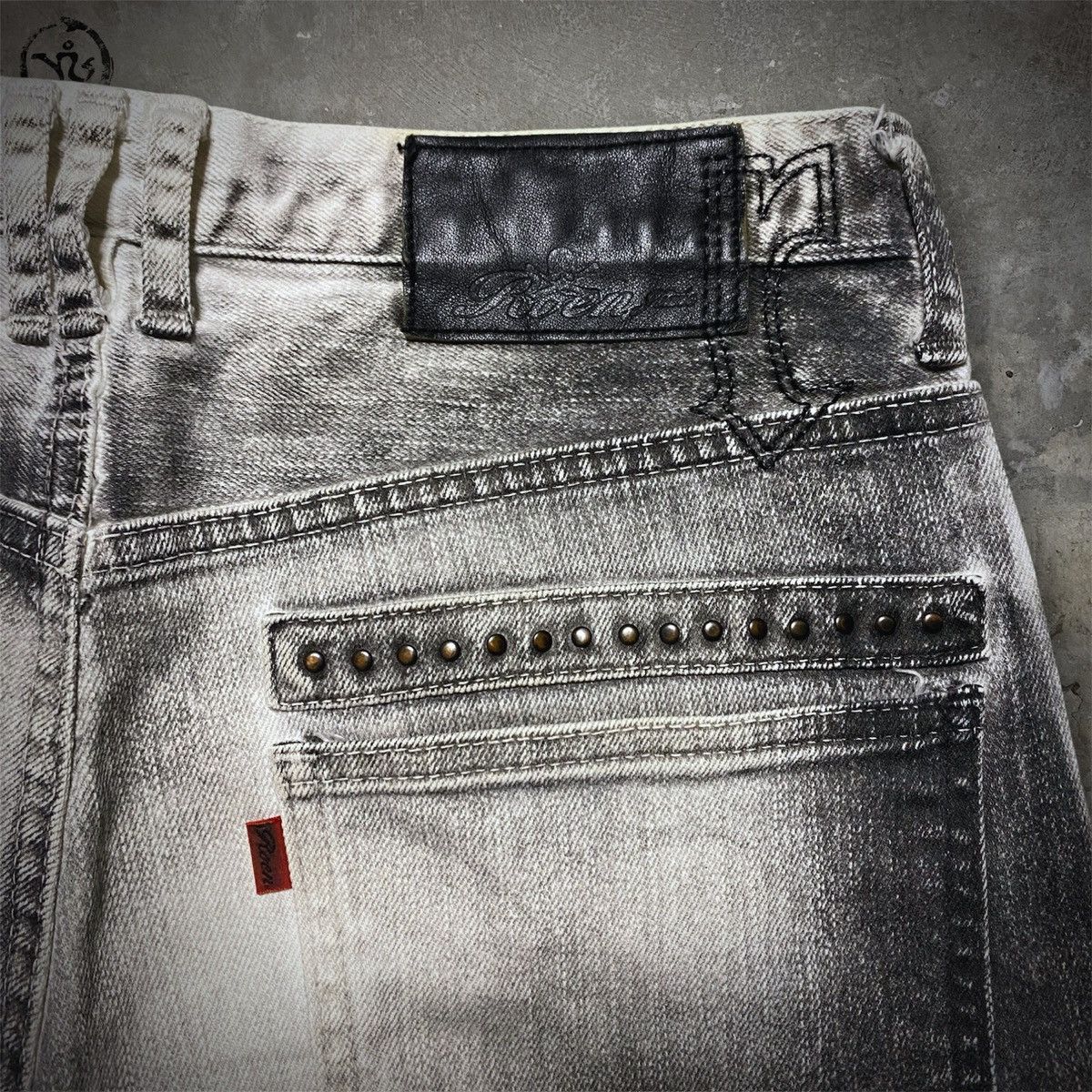 Roen Roen Dead Winter Studded Jeans Size US 30 / EU 46 - 8 Thumbnail
