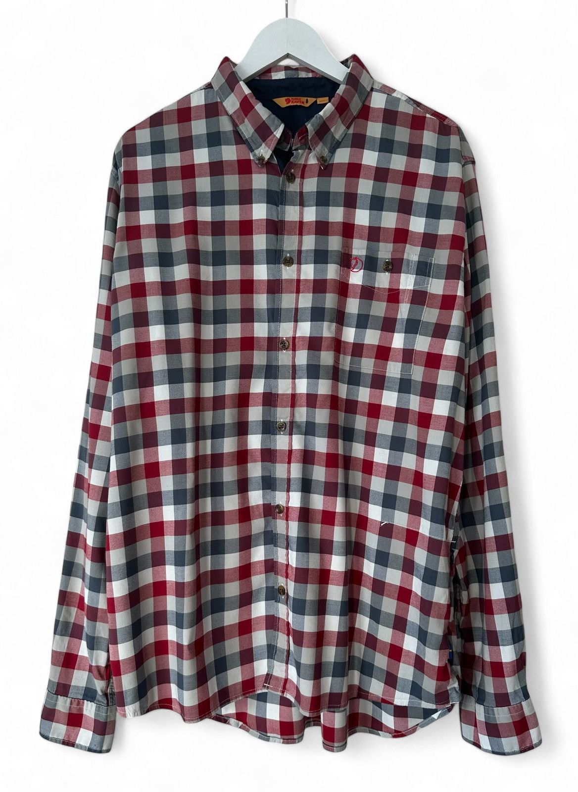 Fjallraven × Flannel FJALLRAVEN Men's Logo Shirt Pocket Long Sleeve Size XXL Size US XXL / EU 58 / 5 - 1 Thumbnail