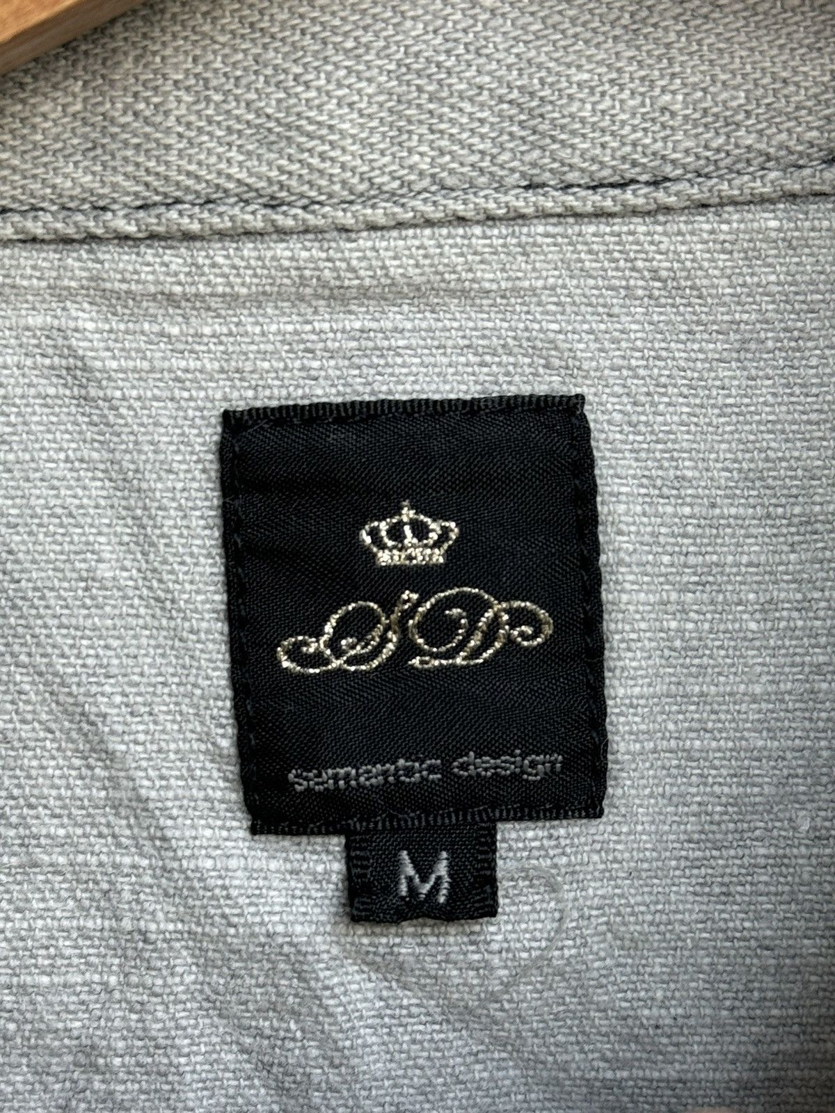 semanticdesign Vintage Semantic Design Button Jacket Size US L / EU 52-54 / 3 - 7 Thumbnail