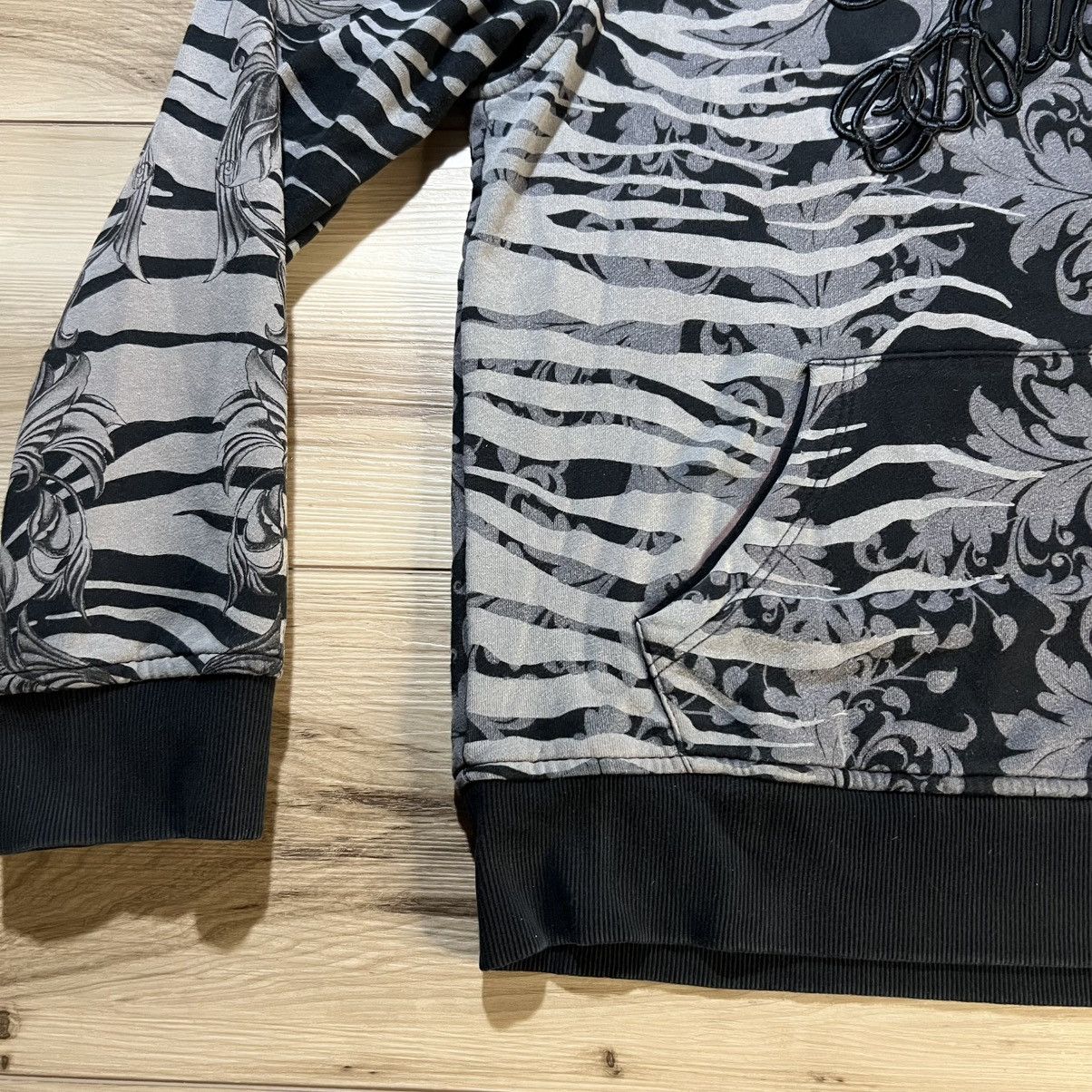 Christian Audigier Christian Audigier Tiger Camo Pullover Hoodie AOP Size XL / US 12-14 / IT 48-50 - 5 Thumbnail