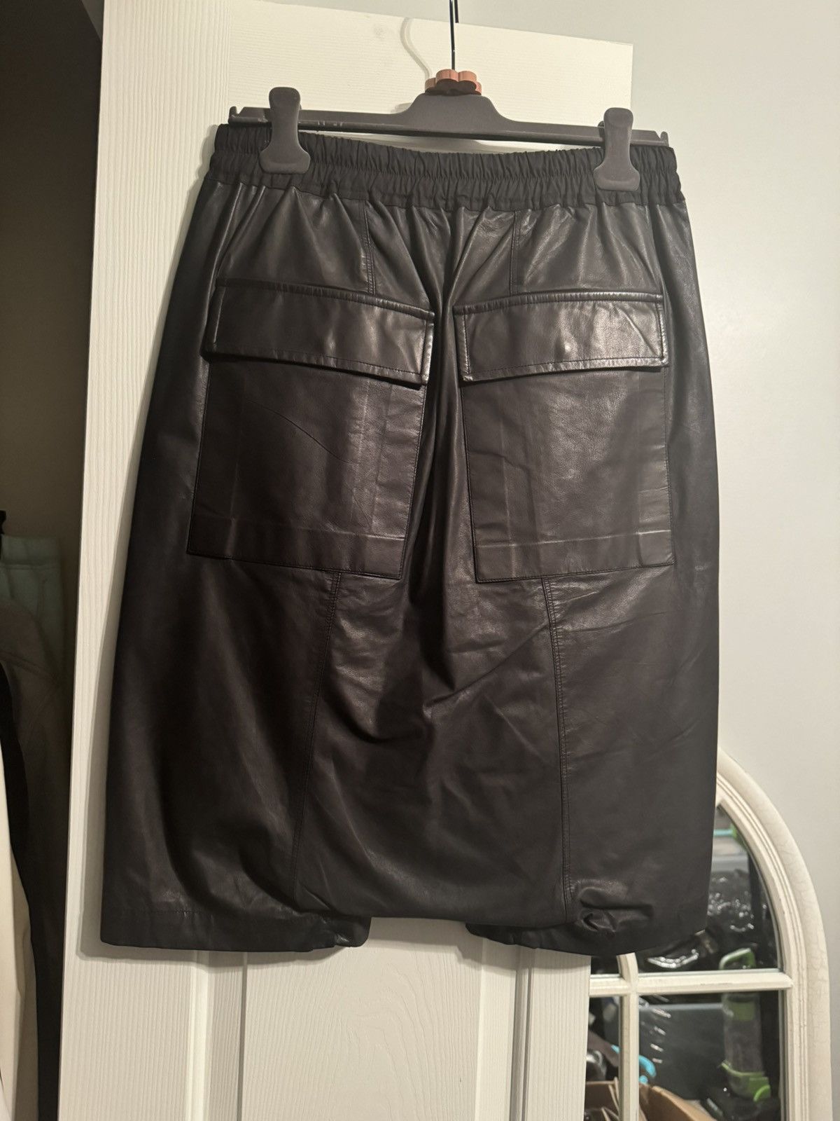 Rick Owens Rick Owens Faun Kangaroo Leather Pod Shorts - Size 48 - RARE Size US 32 / EU 48 - 2 Thumbnail