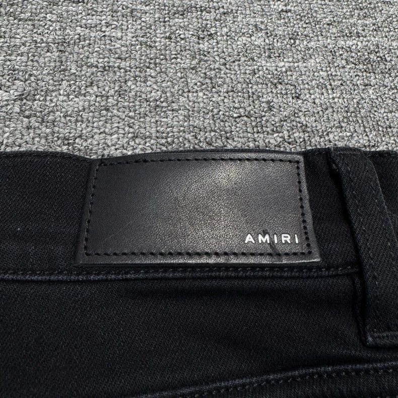 Amiri Amiri Distressed Black Denim Pants-2506 Size US 34 / EU 50 - 6 Thumbnail