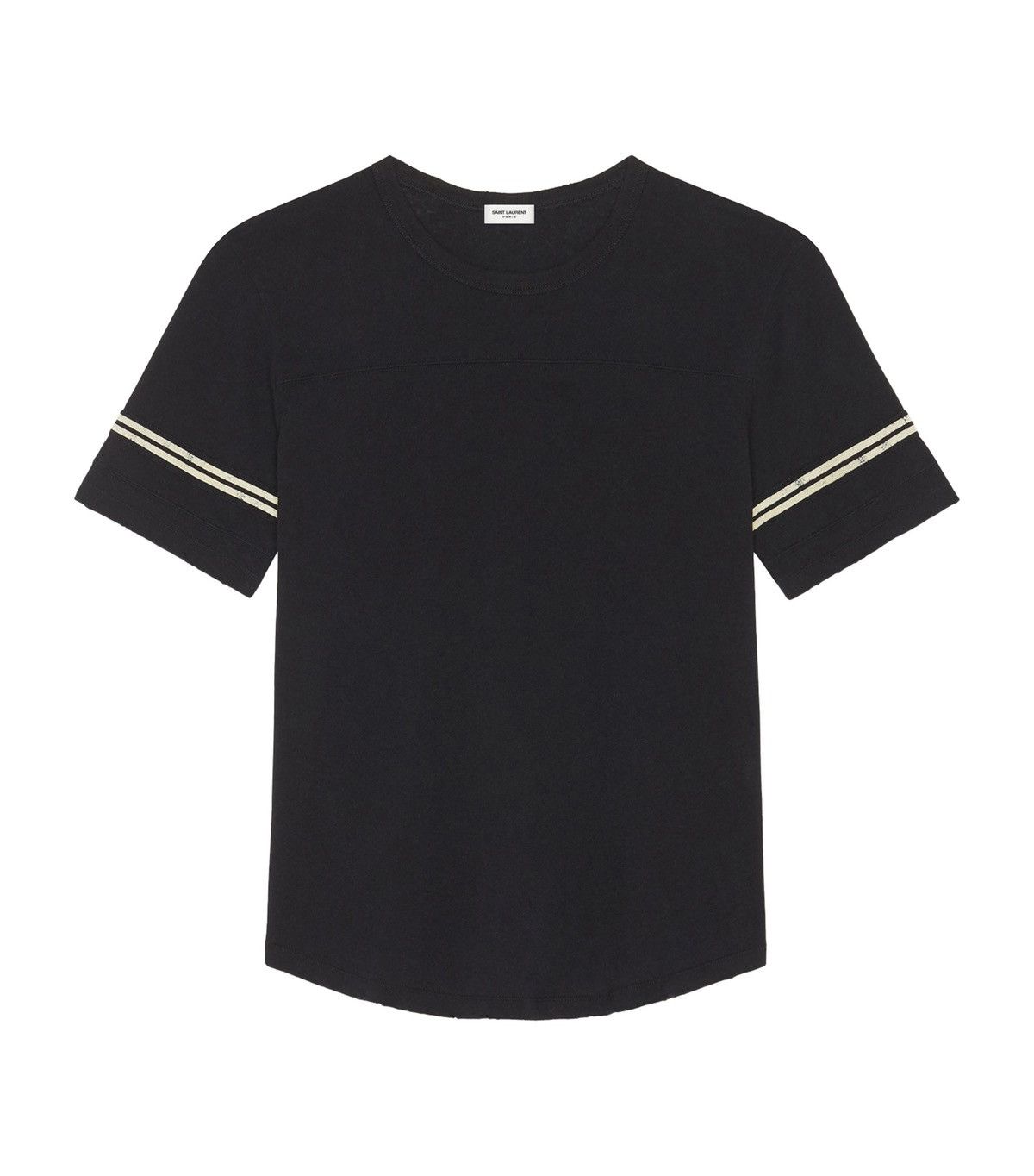 Saint Laurent Paris Grail Saint Laurent 50’s signature logo black t shirt Size US S / EU 44-46 / 1 - 3 Thumbnail
