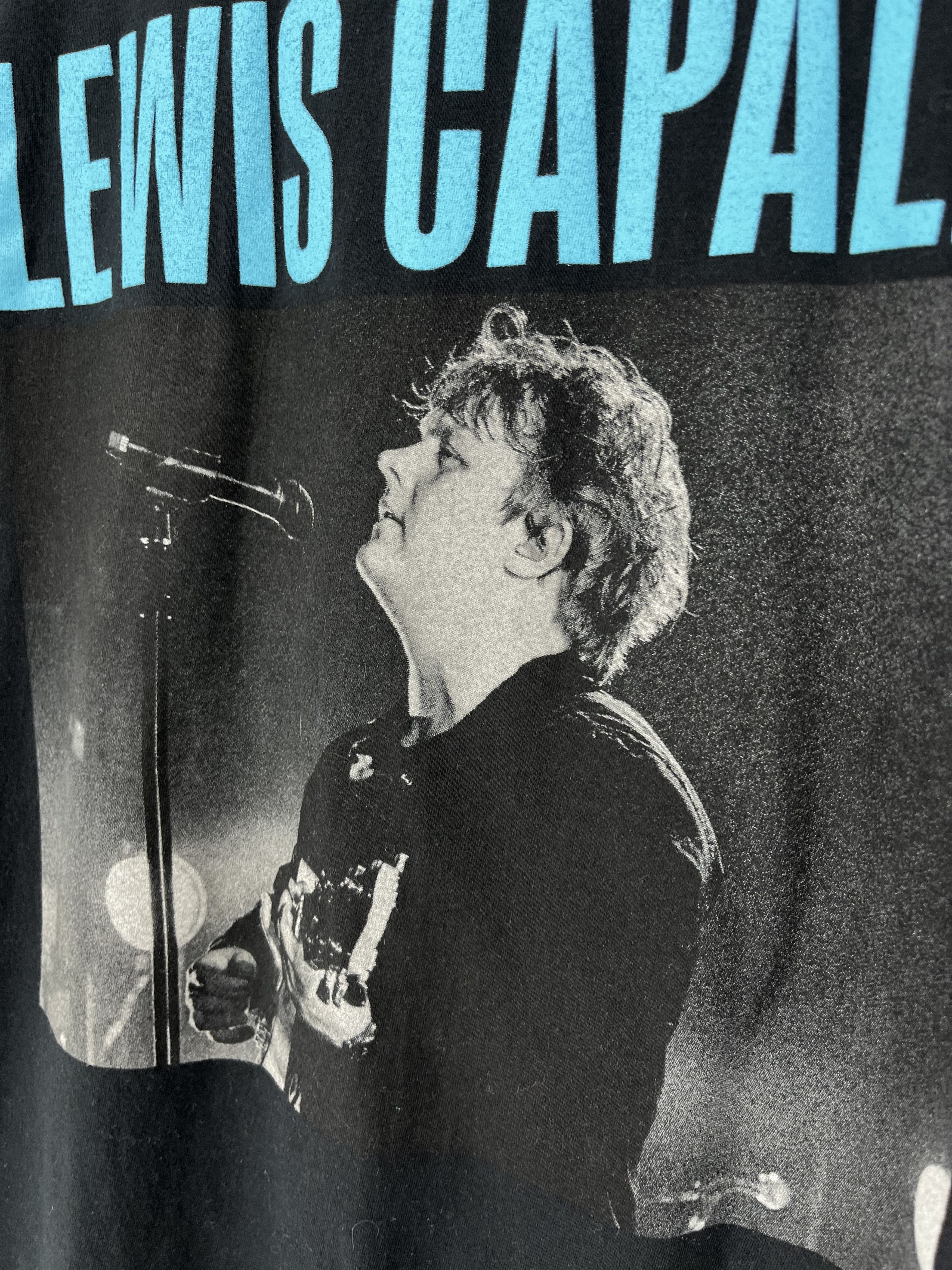 Band Tees × Vintage Mens Lewis Capaldi Vintage T-Shirt Band Tee Size M Size US M / EU 48-50 / 2 - 8 Thumbnail