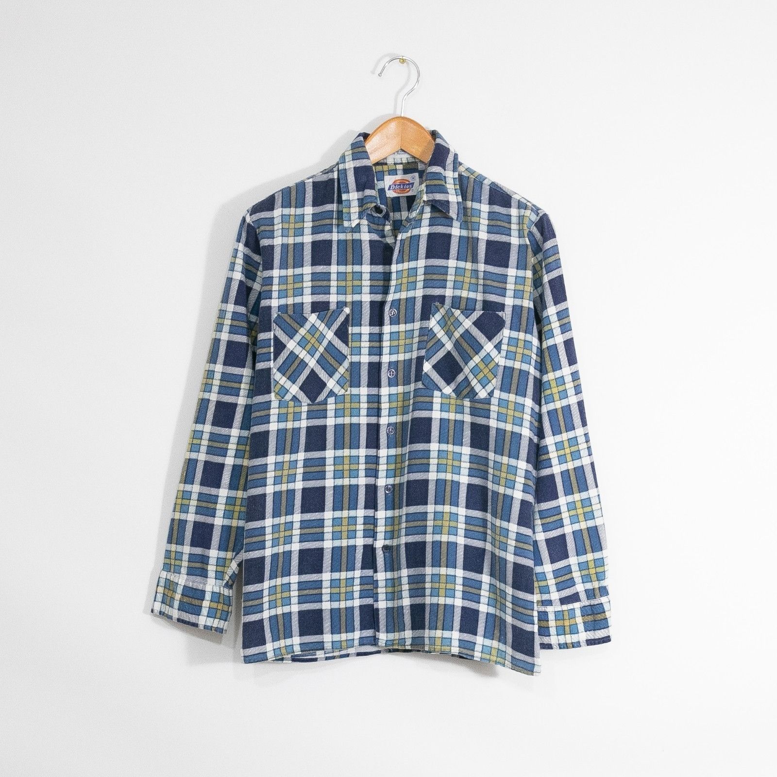 Dickies Vintage Dickies Plaid Flannel Button Up Shirt Mens Medium Size US M / EU 48-50 / 2 - 1 Thumbnail