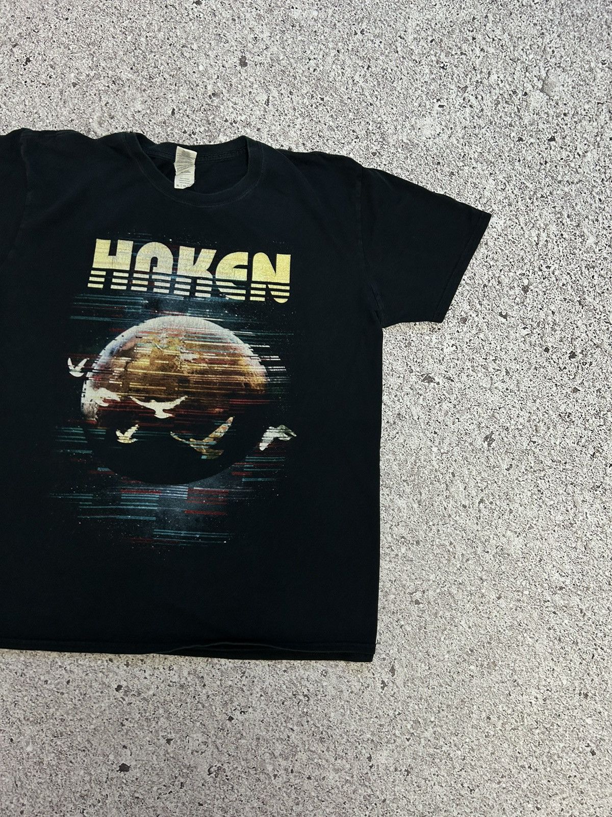 Band Tees × Vintage Vintage Haken 10TH Anniversary Tour 2017 England Rock Tee Size US XL / EU 56 / 4 - 5 Thumbnail