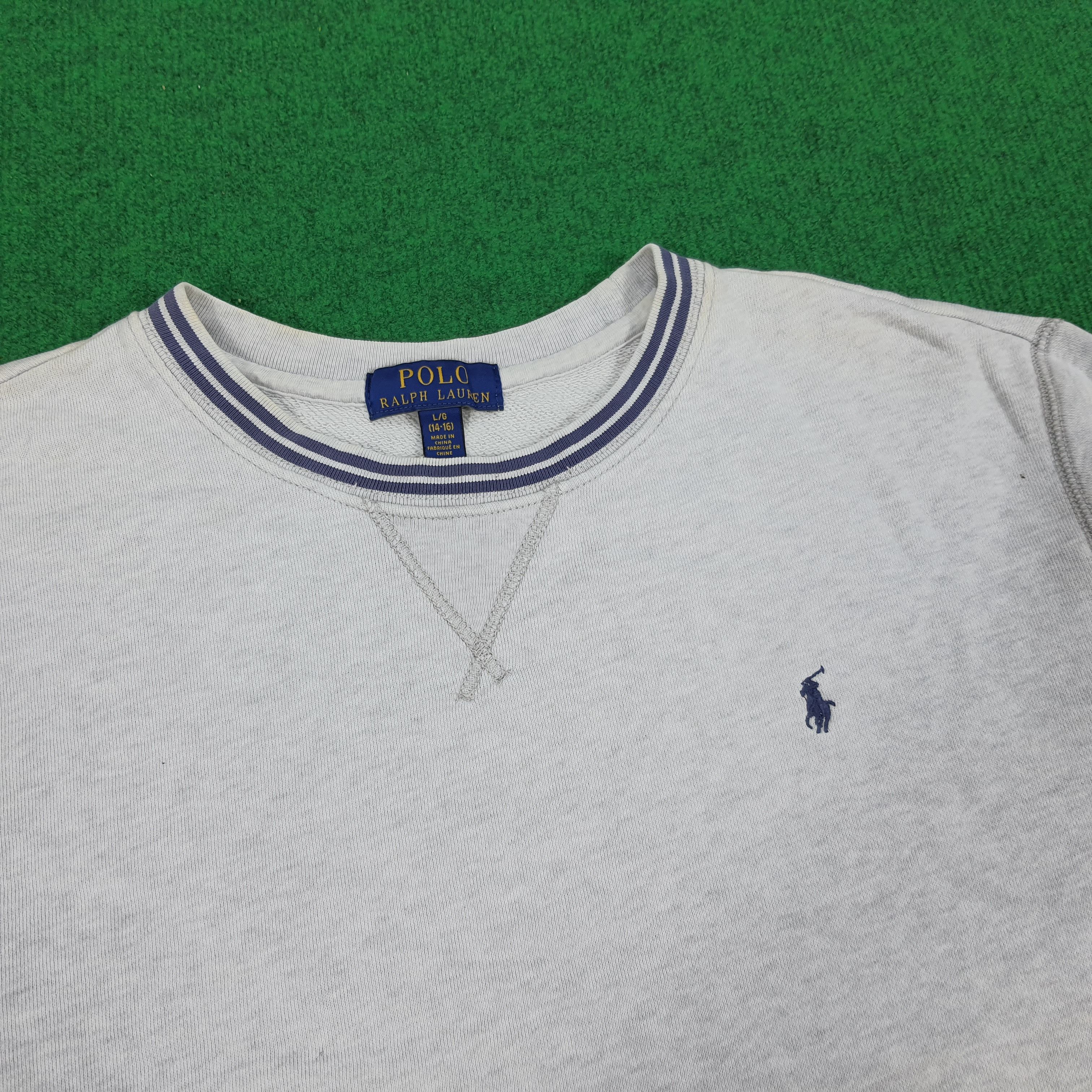 Polo Ralph Lauren × Vintage Vintage Polo Ralph Lauren Sweatshirts Size M / US 6-8 / IT 42-44 - 2 Thumbnail