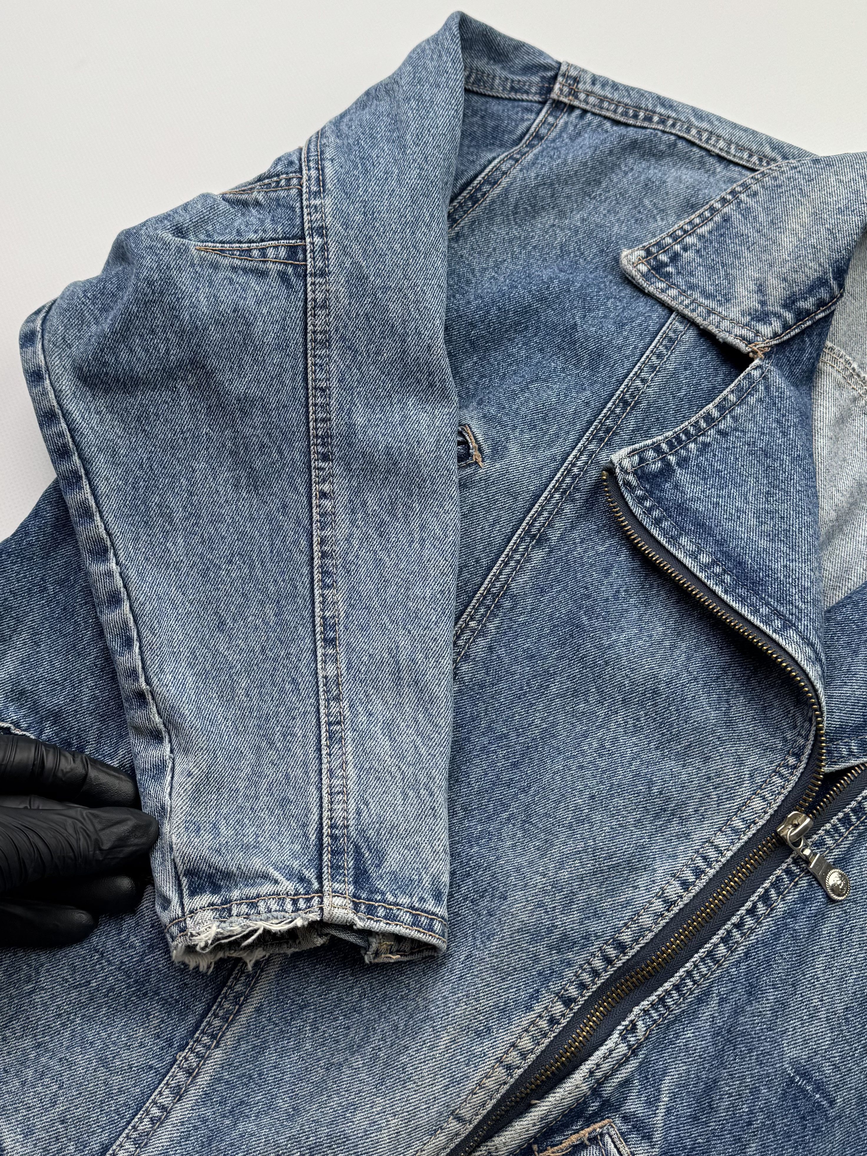 Versace Jeans Couture Versace Jeans Couture 80's Denim Jacket (145) Size M / US 6-8 / IT 42-44 - 8 Thumbnail