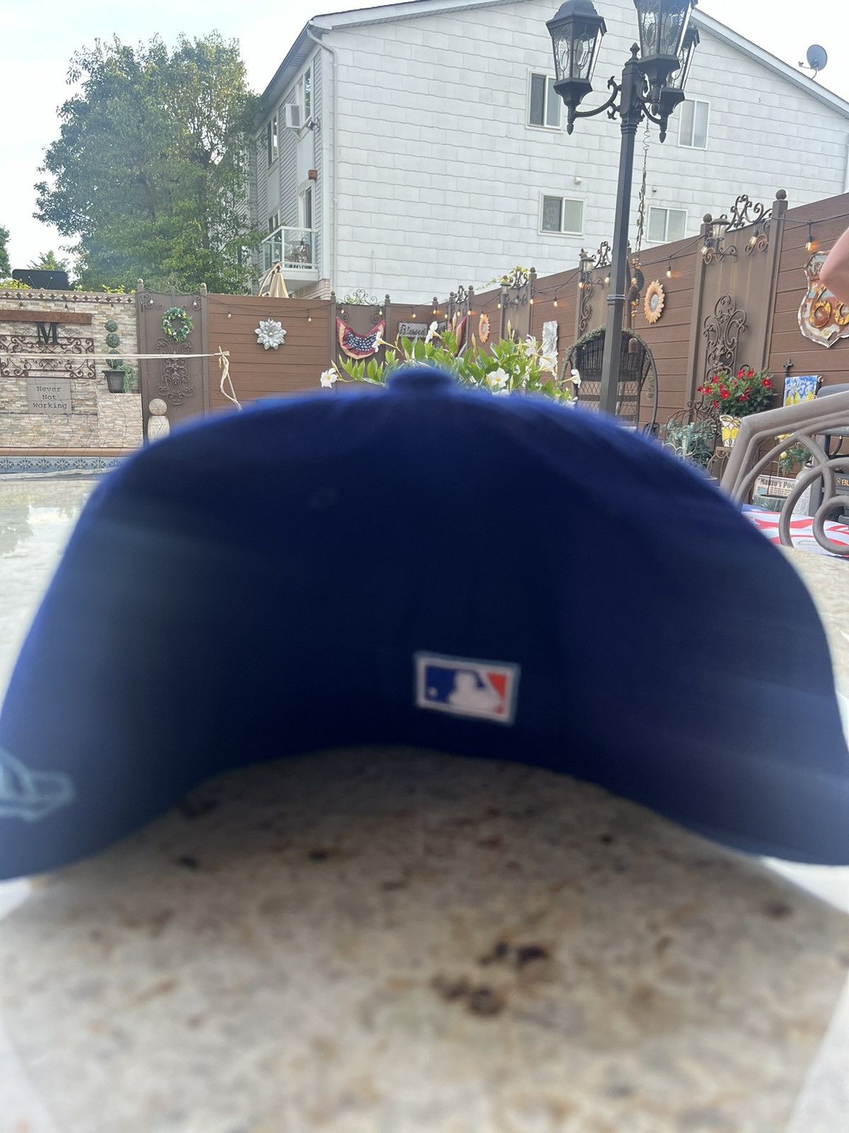 47 Brand NYM HAT🔵🟠⚾️ Size ONE SIZE - 3 Thumbnail