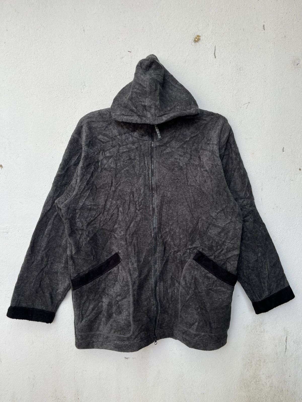 Japanese Brand 💥HLCP FLEECE DOUBLE POCKET ZIPPER JACKETS Size US L / EU 52-54 / 3 - 1 Thumbnail