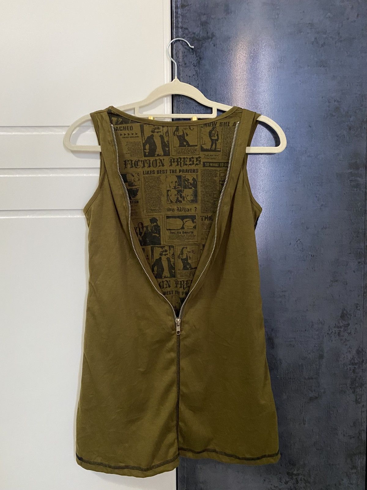 Yasuyuki Ishii JAPANESE BRAND EDGE LINE PUNK GOTHIC SLEEVELESS TANK TOP Size US S / EU 44-46 / 1 - 1 Thumbnail