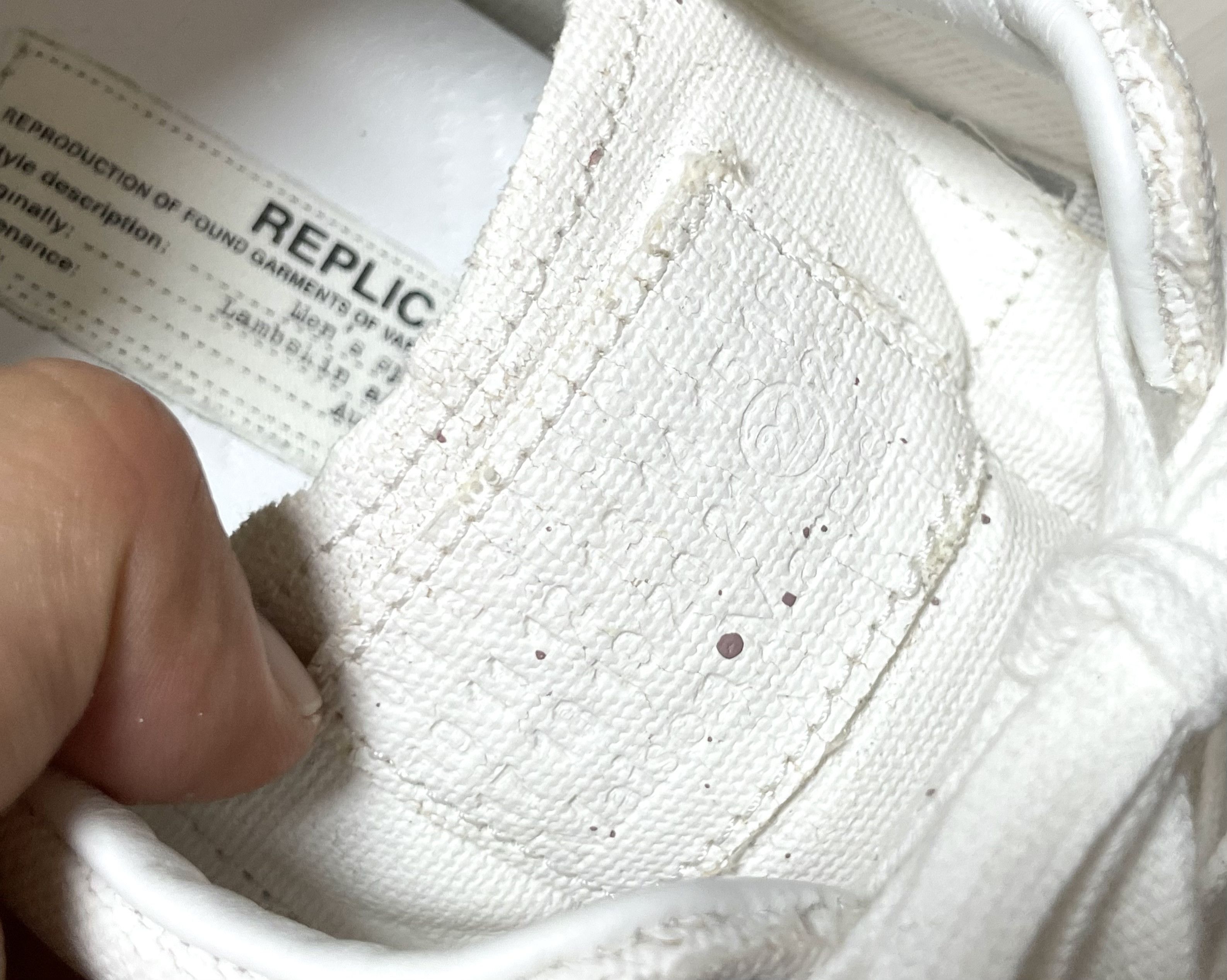 Maison Margiela Maison Margiela GAT (Paint Splatter Canvas) Size US 9 / EU 42 - 13 Thumbnail
