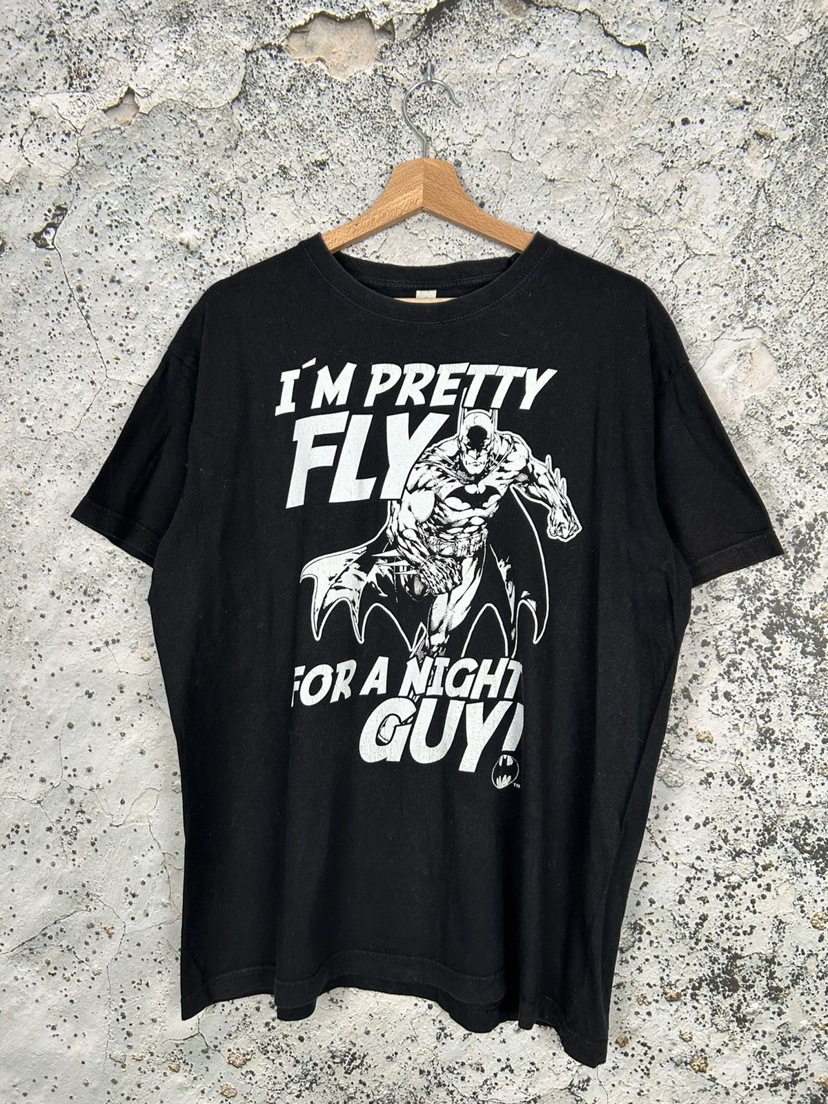 Vintage Vintage Batman Graphic Tee Superhero Alternative Grunge Size US XL / EU 56 / 4 - 1 Thumbnail