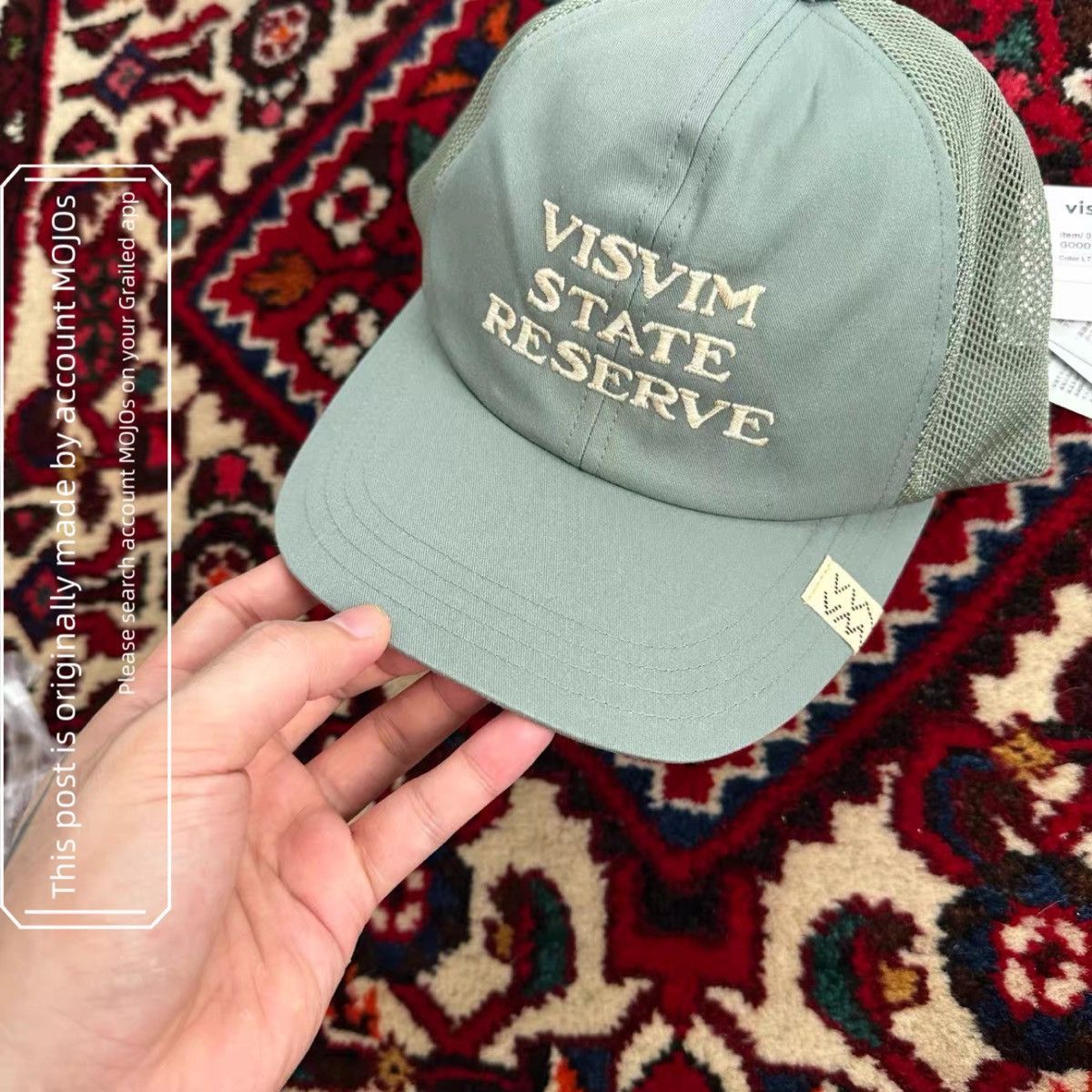 Visvim Visvim 26SS Goodyear II Cap Green mo.jos54011 Size ONE SIZE - 3 Thumbnail