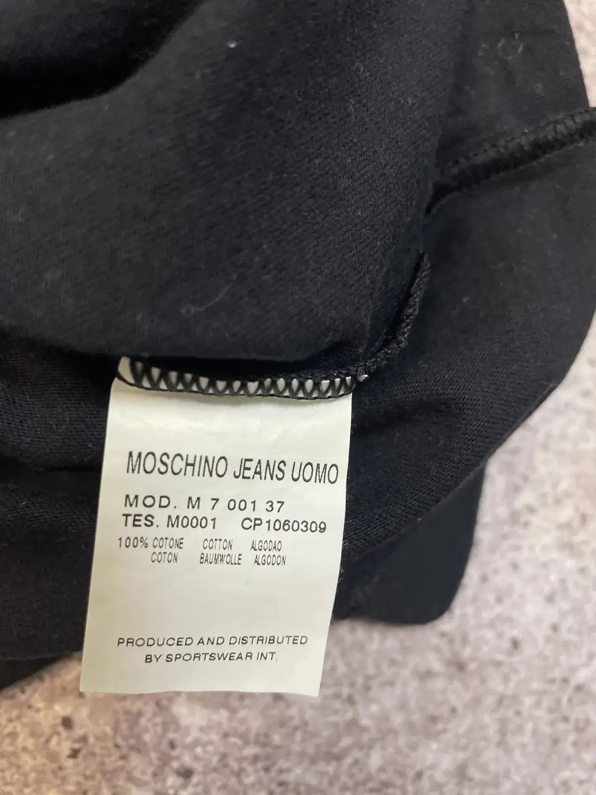 Moschino Vintage Moschino Jeans Pirate Ship T-Shirt Black Italy Size US S / EU 44-46 / 1 - 3 Thumbnail