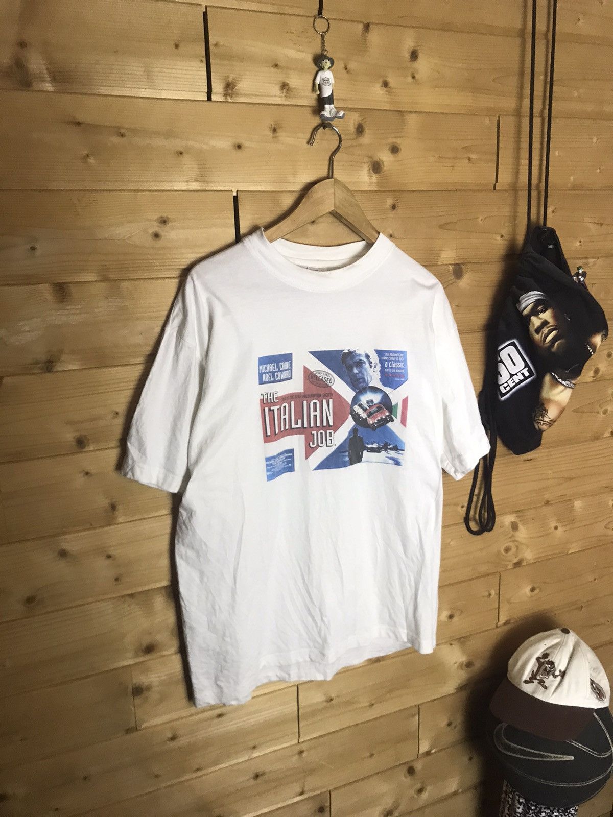 Vintage Vintage 90s The Italian Job movie t-shirt Size US XL / EU 56 / 4 - 2 Thumbnail