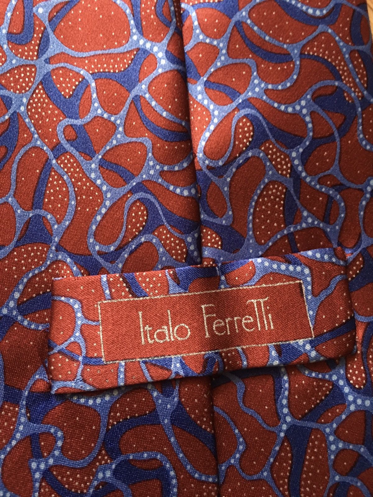 Italo Ferretti by Brioni Luxury Italy Silk Mens Tie