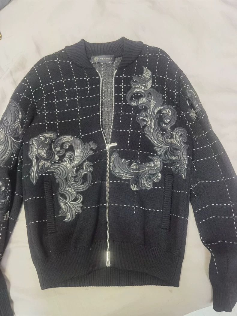 Versace Versace Knitted leather clothing Size US S / EU 44-46 / 1 - 1 Thumbnail