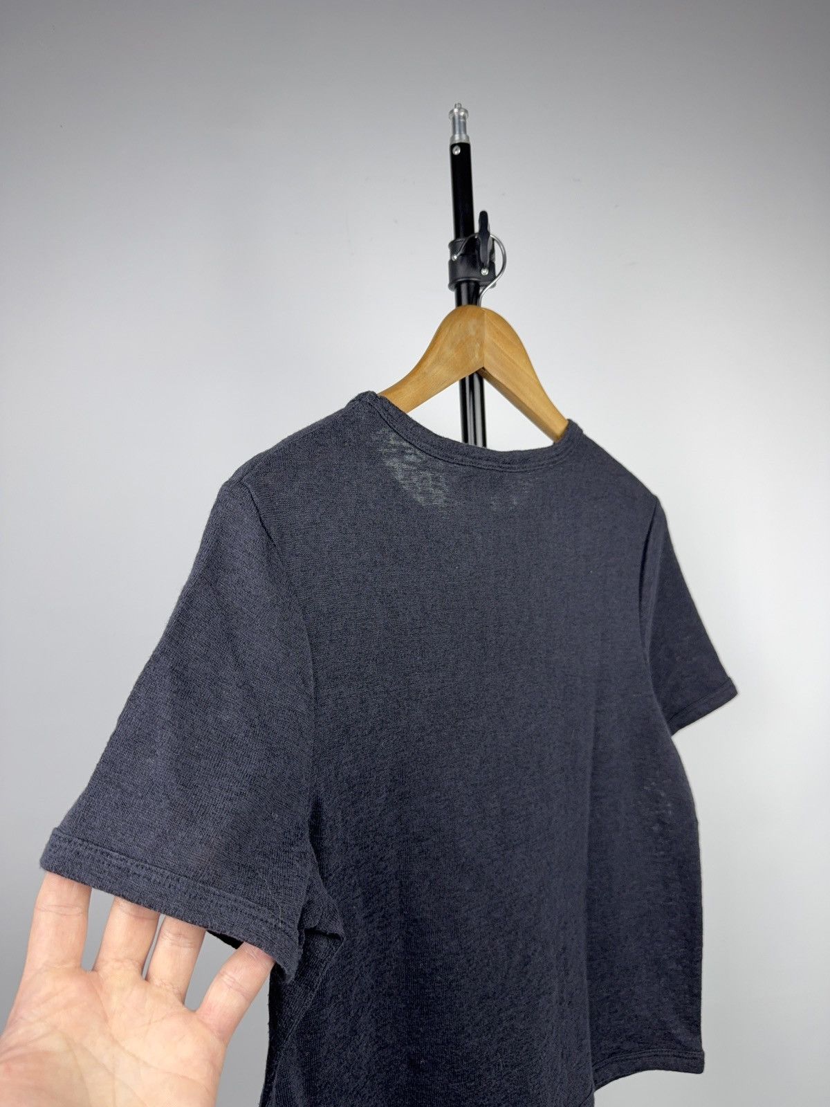 Nirvana 2024 Nirvana Smiley Cropped Tee Y2K Grunge Band Shirt Size L / US 10 / IT 46 - 8 Thumbnail