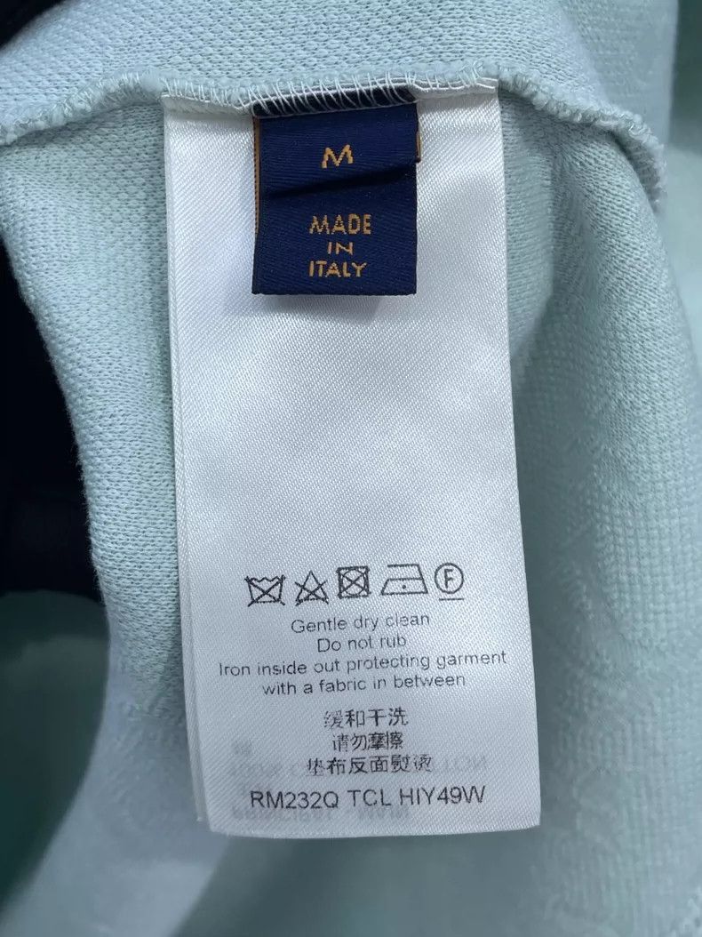 Louis Vuitton Mint Green 3D Pocket Printed Short Sleeve T -2505 Size US M / EU 48-50 / 2 - 6 Thumbnail