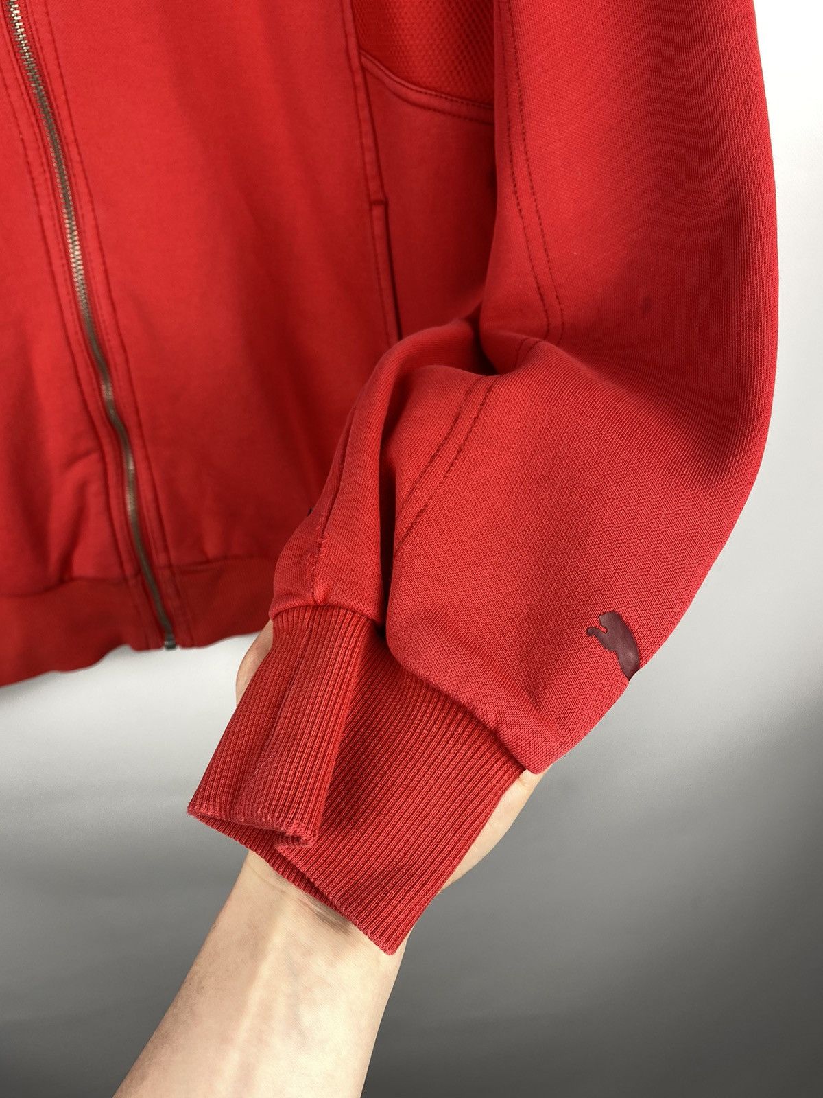 Ferrari × Puma Puma Ferrari men’s heavy cotton full zip hoodie size L Size US L / EU 52-54 / 3 - 15 Thumbnail