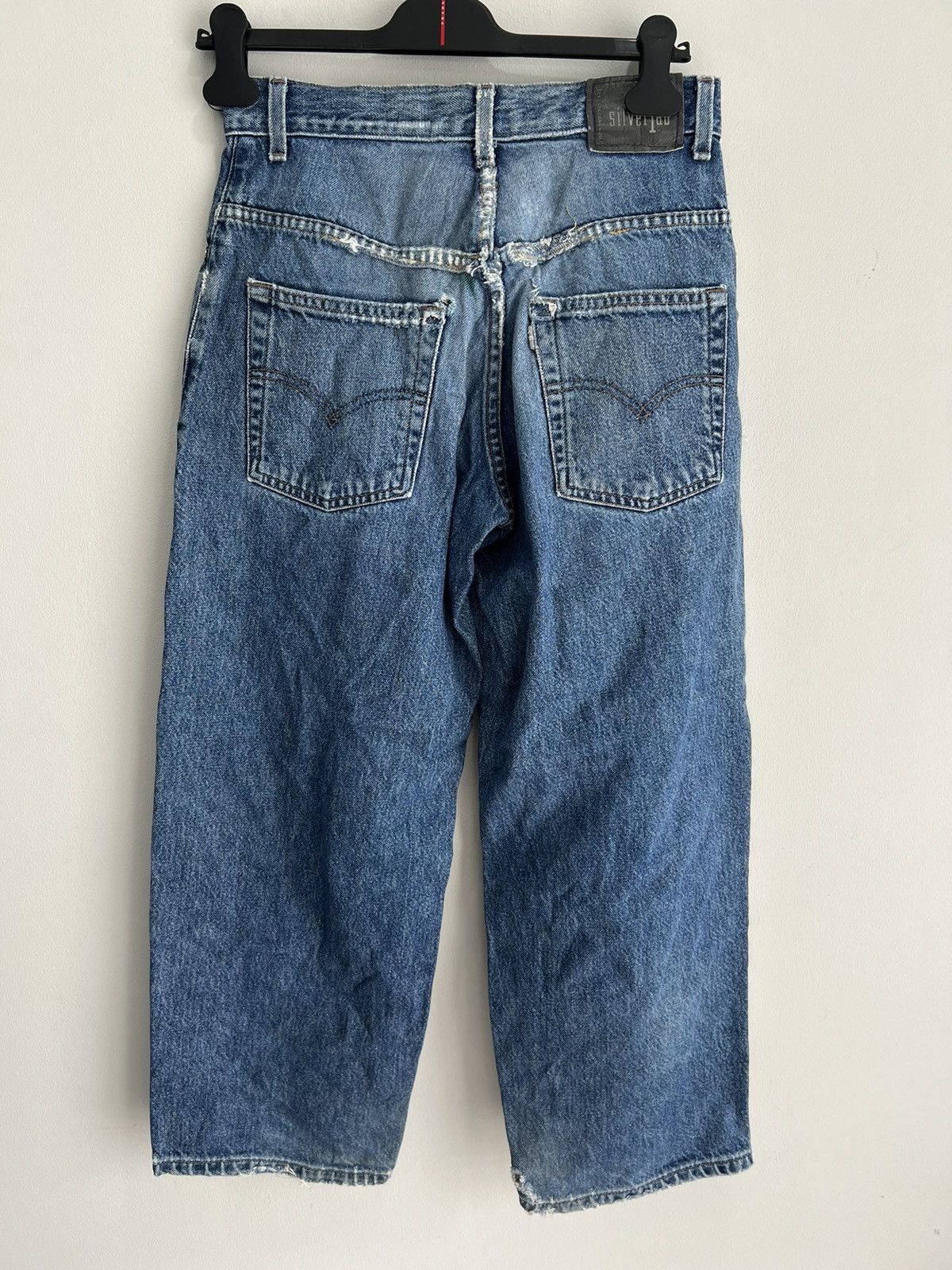 Levi's Vintage Levis Silver Tab Student Denim Jeans Pants Usa 27x28 Size US 27 - 2 Thumbnail