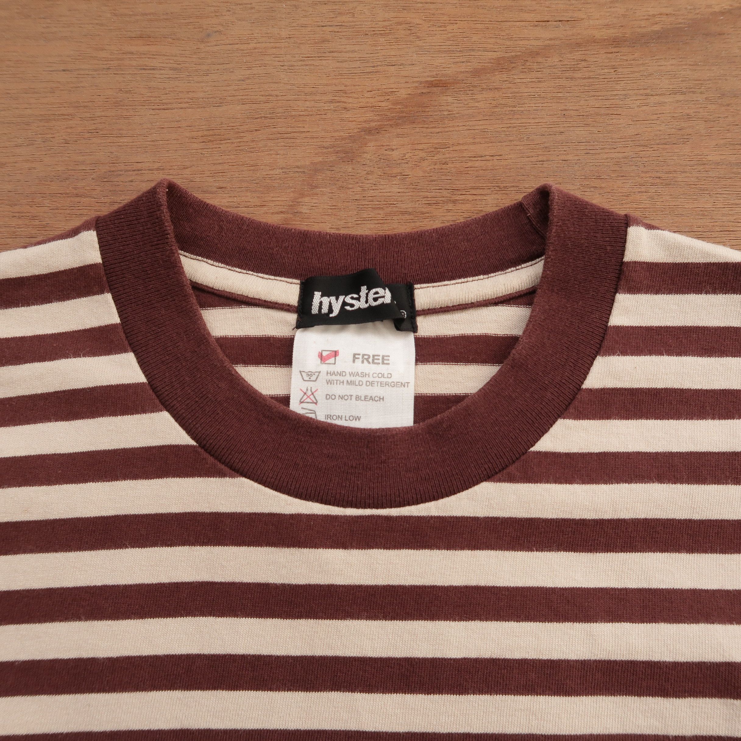 Hysteric Glamour Vintage 90s Hysteric Glamour Psychedelic Stripe T-Shirt Size US S / EU 44-46 / 1 - 3 Thumbnail
